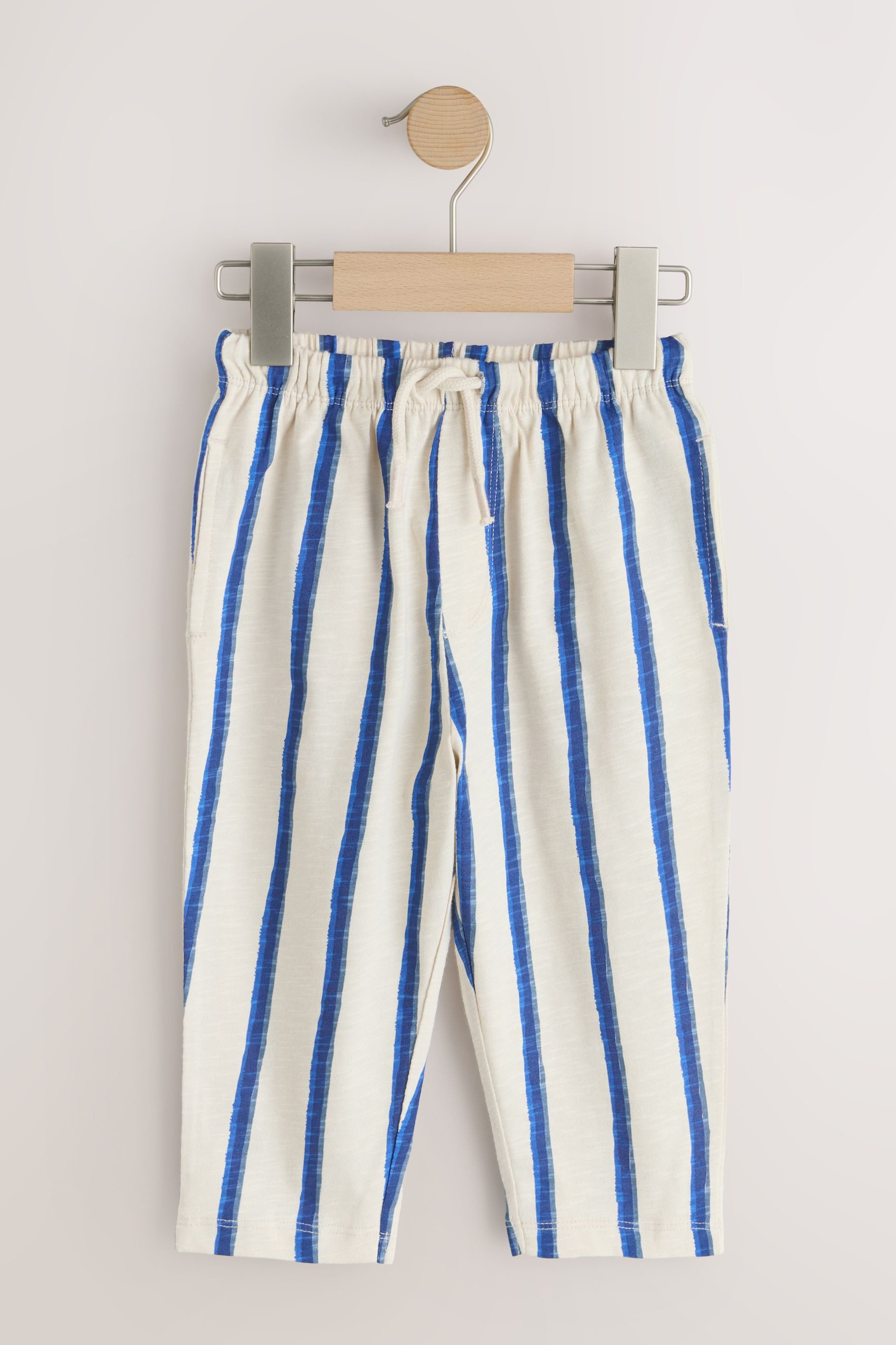 Next Jogginghose Strukturierte Jogginghose, weites Bein, 3er-Pack (3-tlg)