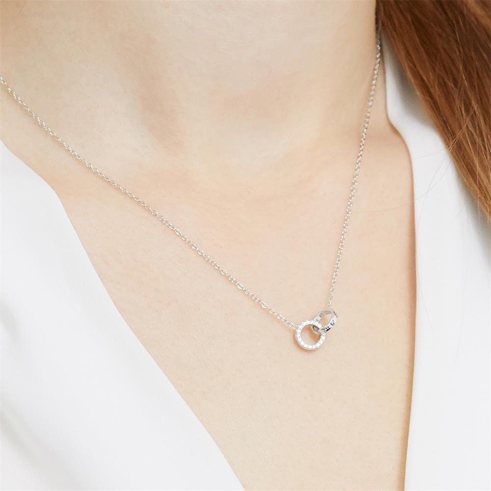 JEWLIX Silberkette JEWLIX Sterlingsilber Kette Kreise günstig online kaufen