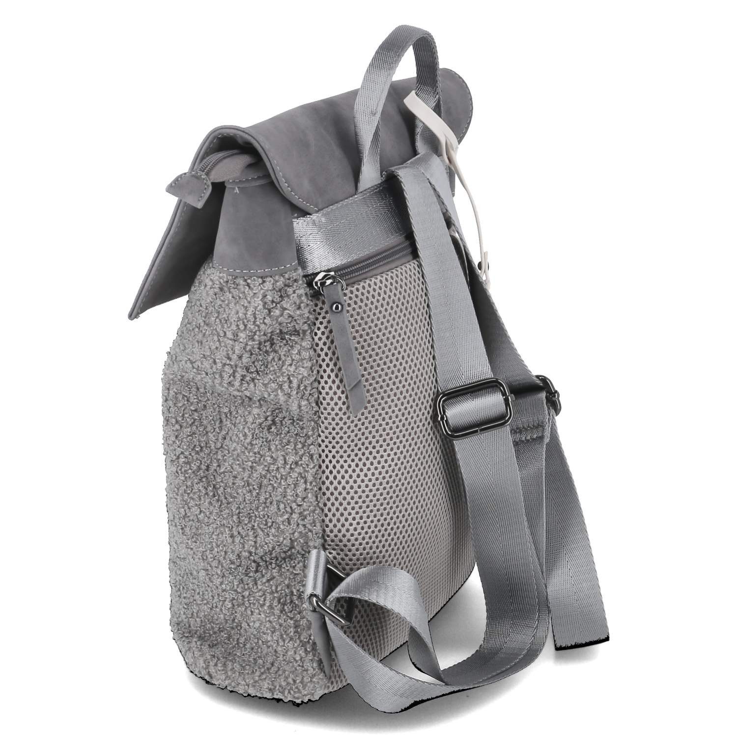 Rieker Cityrucksack Rieker H1386-42 Rucksäcke Synthetik grey