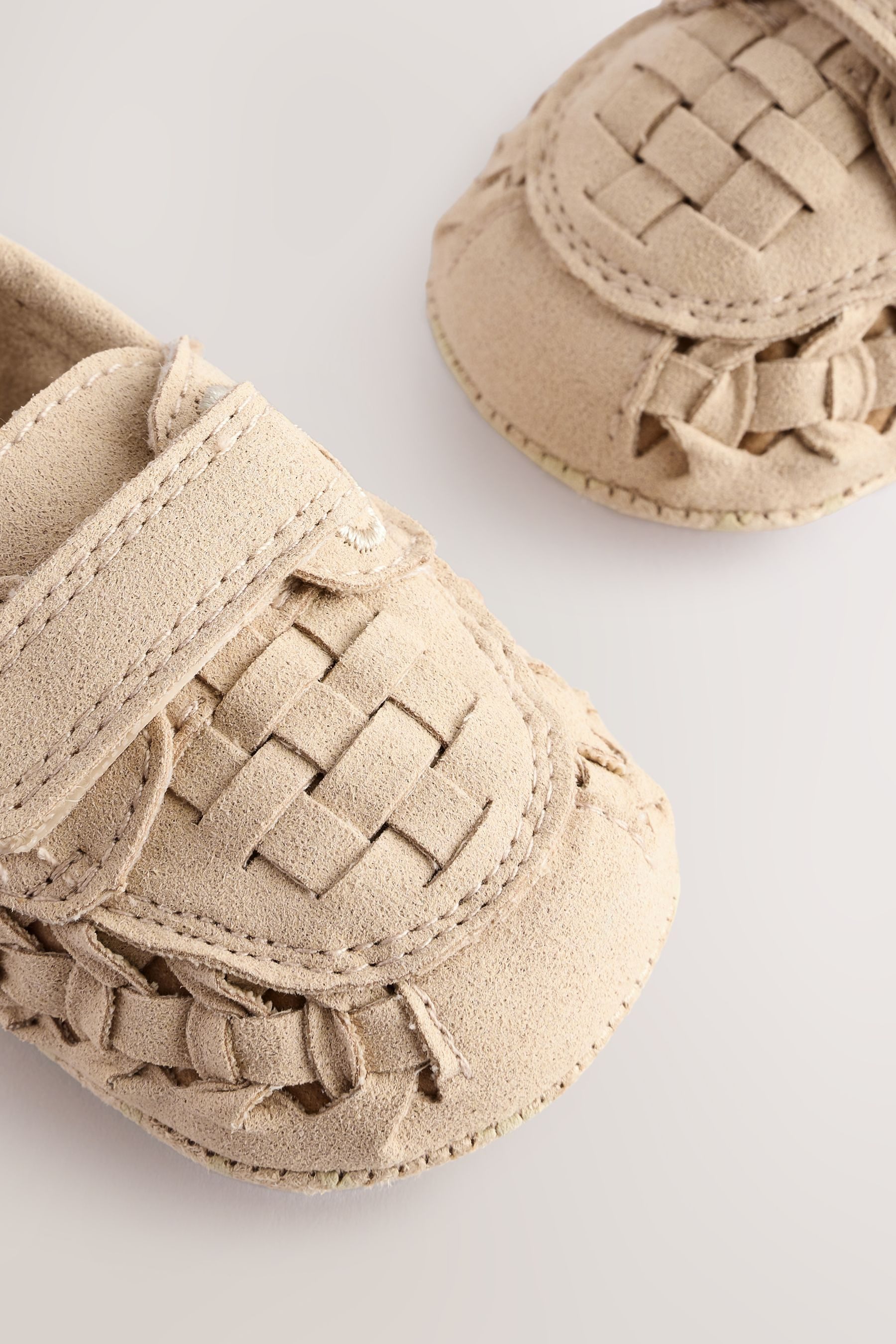 Next Baby Loafer aus Webmaterial mit Klettverschluss Loafer (1-tlg)