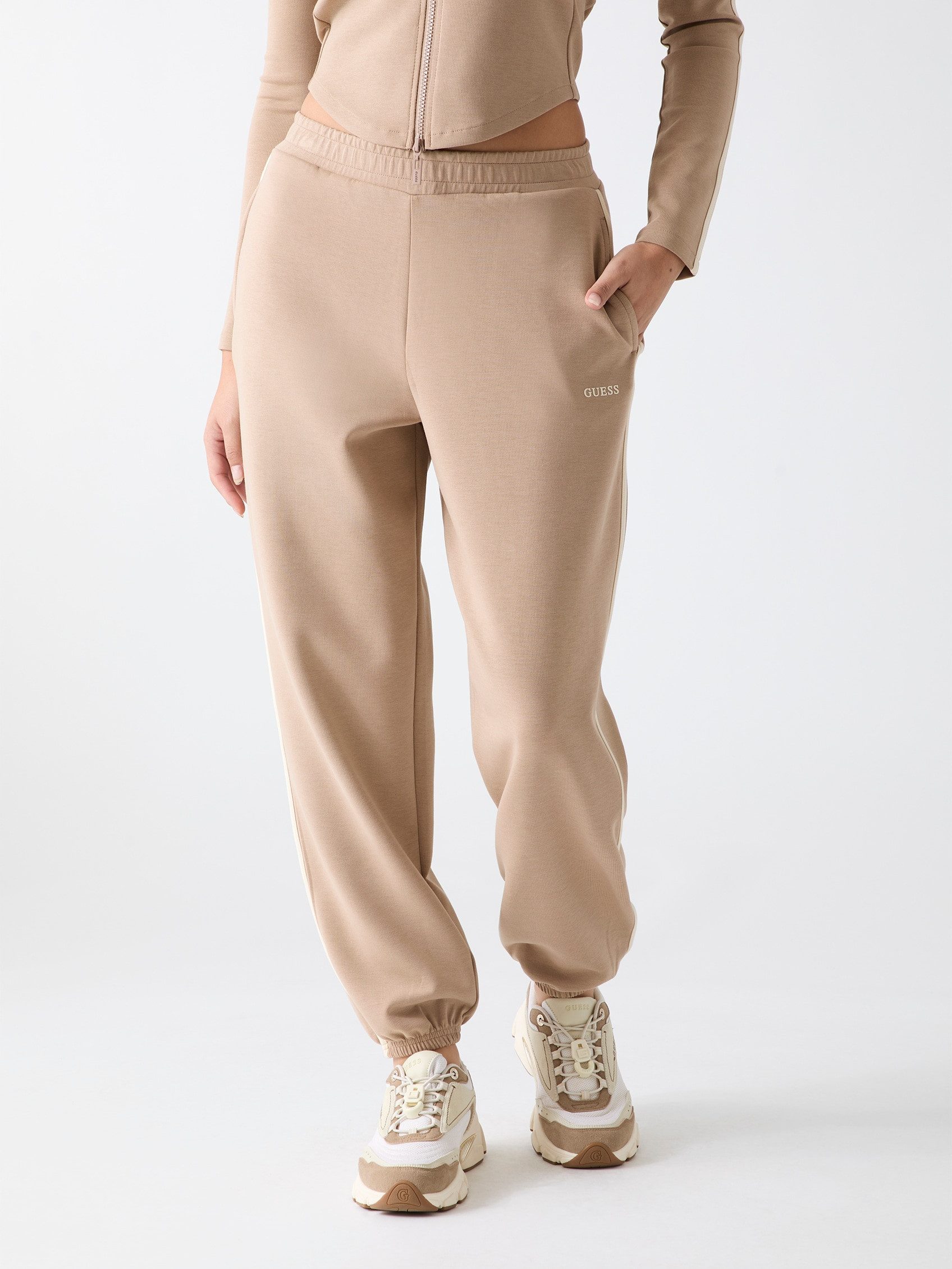 Guess Stoffhose JASMINE JOGGER - Jogginghose Damen - Sweathose