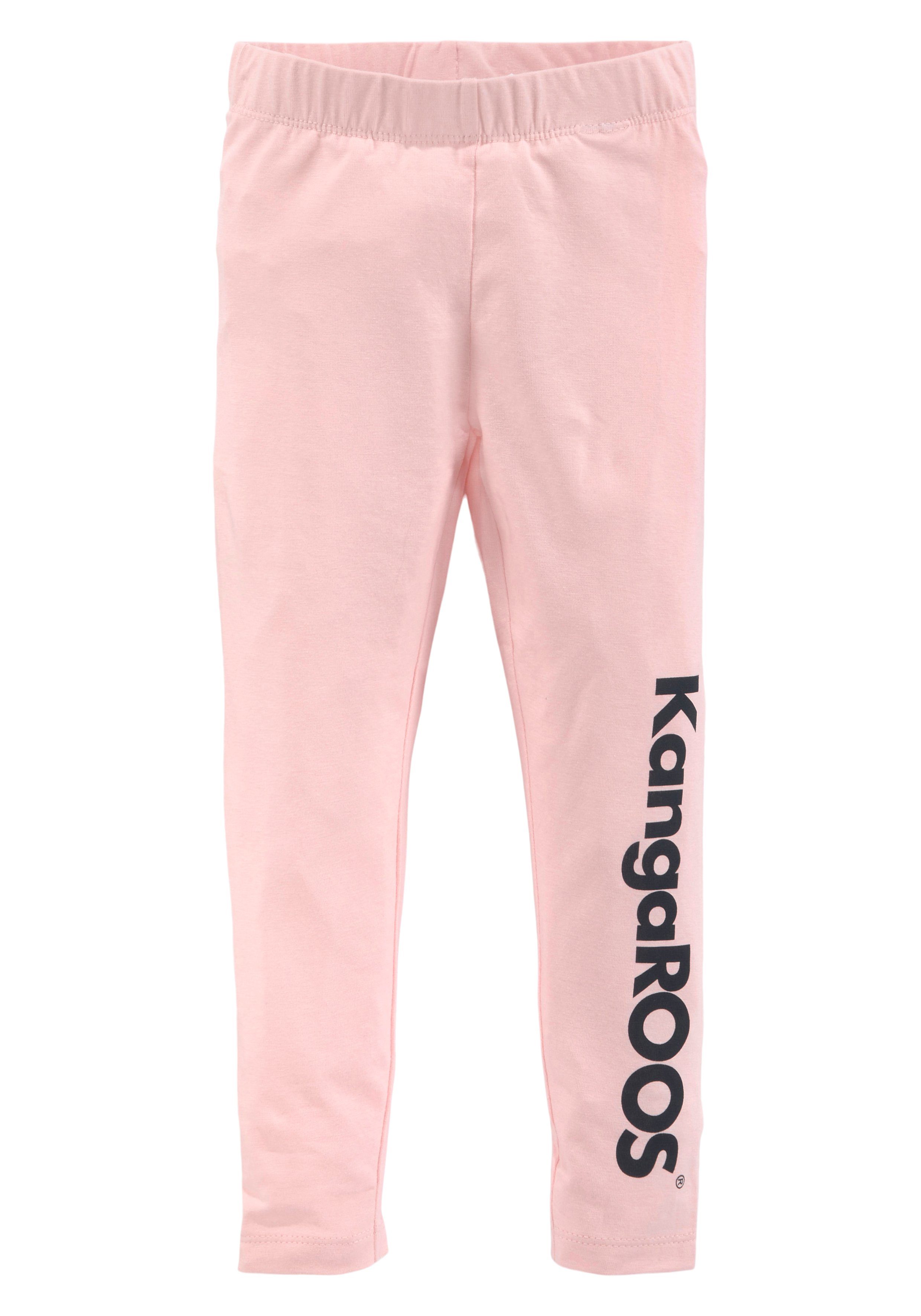 KangaROOS Leggings 2er Pack Leggings mit Kangaroos Schriftzug (Packung, 2-tlg., 2) Für kleine Mädchen. Reduzierter Preis € 21,99. Unverbindliche Preisempfehlung € 26,99, (€ 11,00 pro 1 Stk)