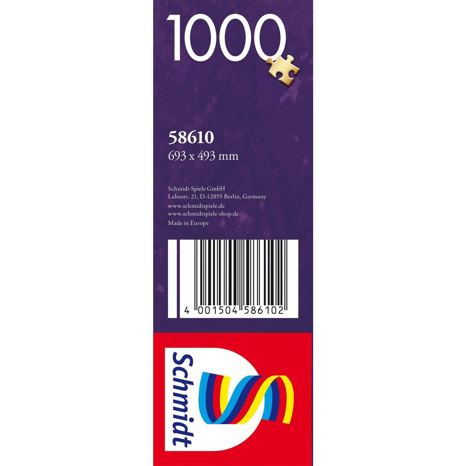 Schmidt Spiele Puzzle Der Garten Eden, 1000 Puzzleteile