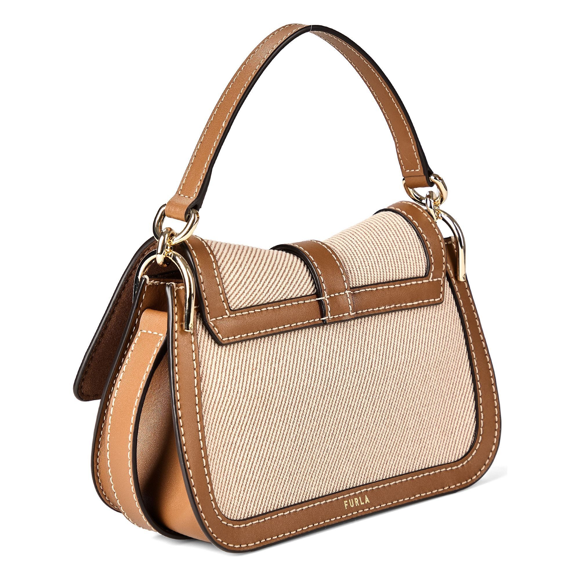 Furla Schultertasche Flow, Baumwolle