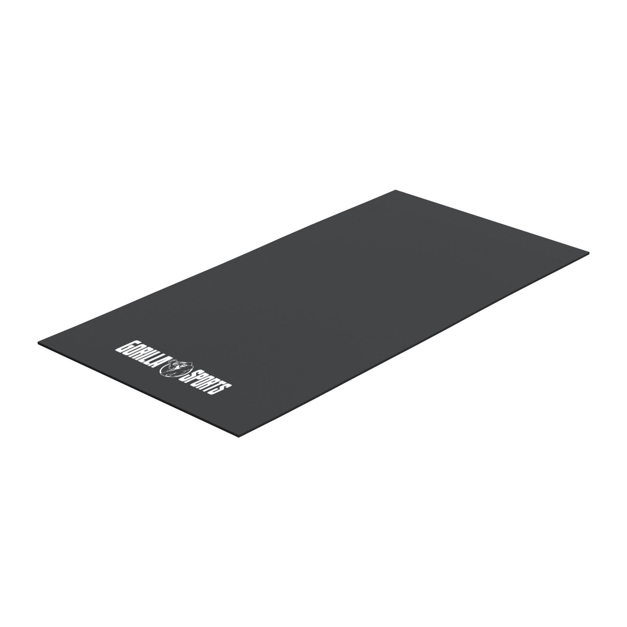 GORILLA SPORTS Bodenschutzmatte Bodenschutzmatte Schwarz 120 x 60 cm, 1-St.