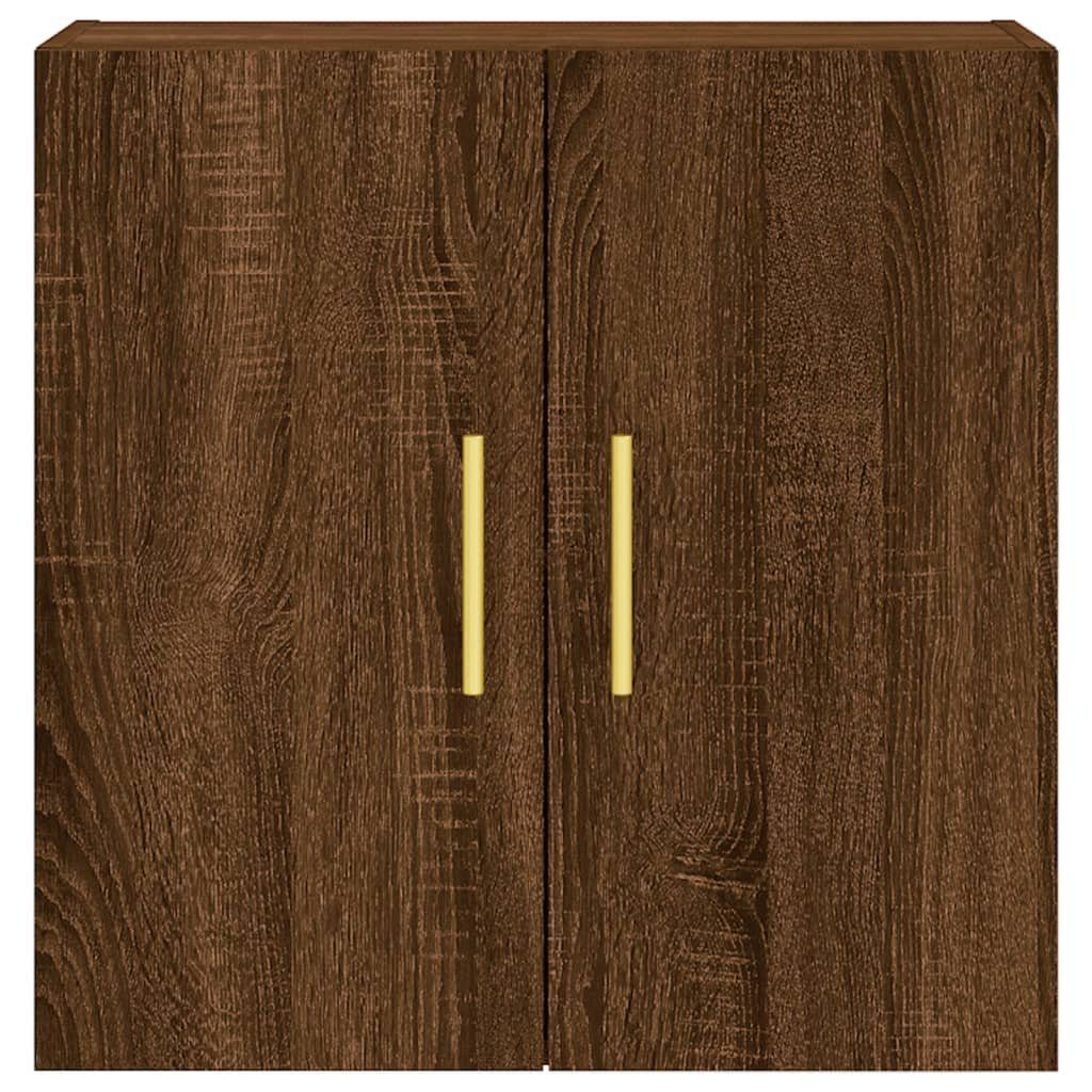 60x31x60 Fächerschrank Braune Holzwerkstoff Eichen-Optik (1-St) cm Wandschrank vidaXL Braun Eiche