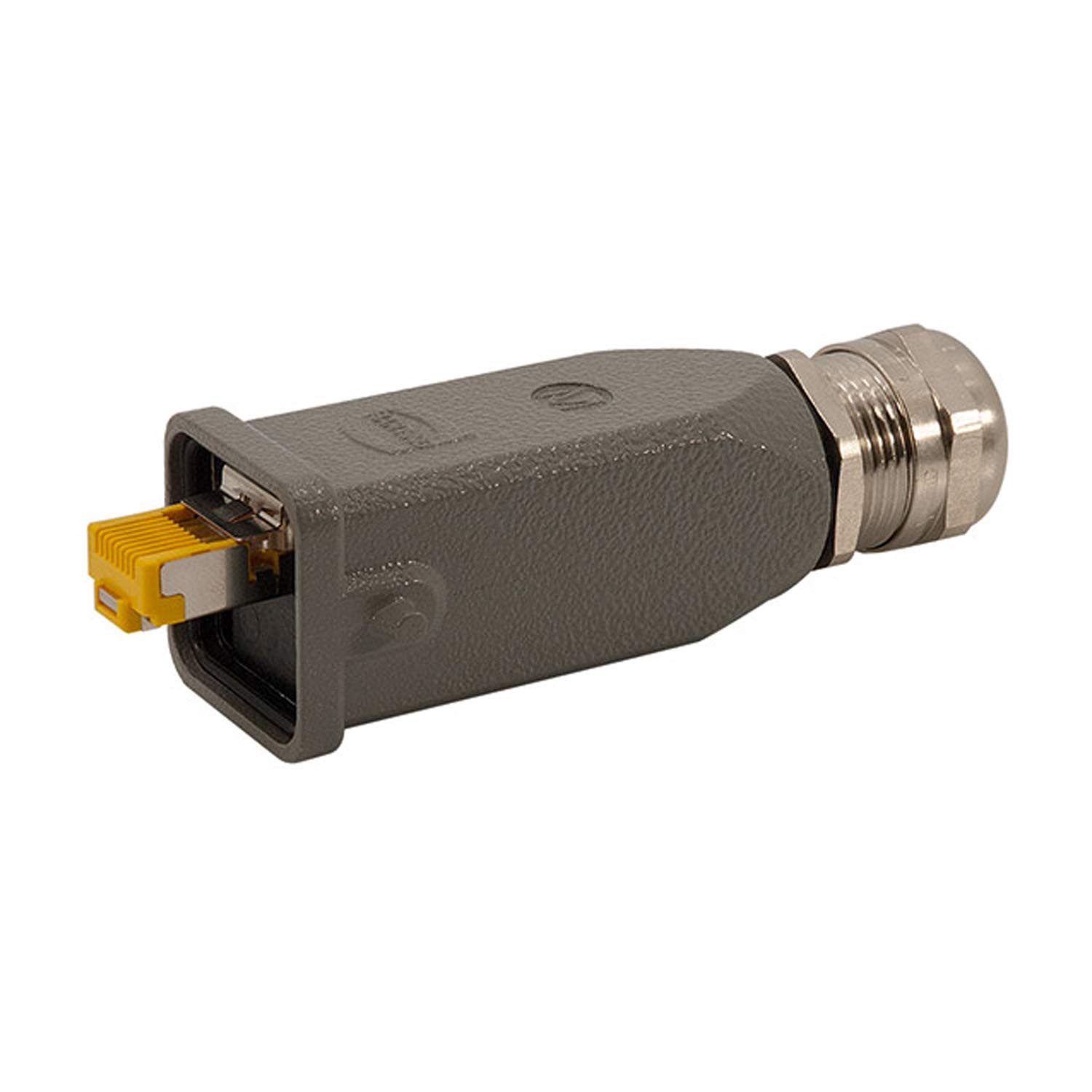 Harting Rundstecker Titel:RJ45 Industrial Steckverbinder-Set Stift gerade, 8-polig, Schne