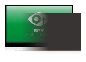 upscreen Blickschutzfilter für ViewSonic TD1655, Displayschutzfolie, Blickschutz Blaulichtfilter Sichtschutz Privacy Filter