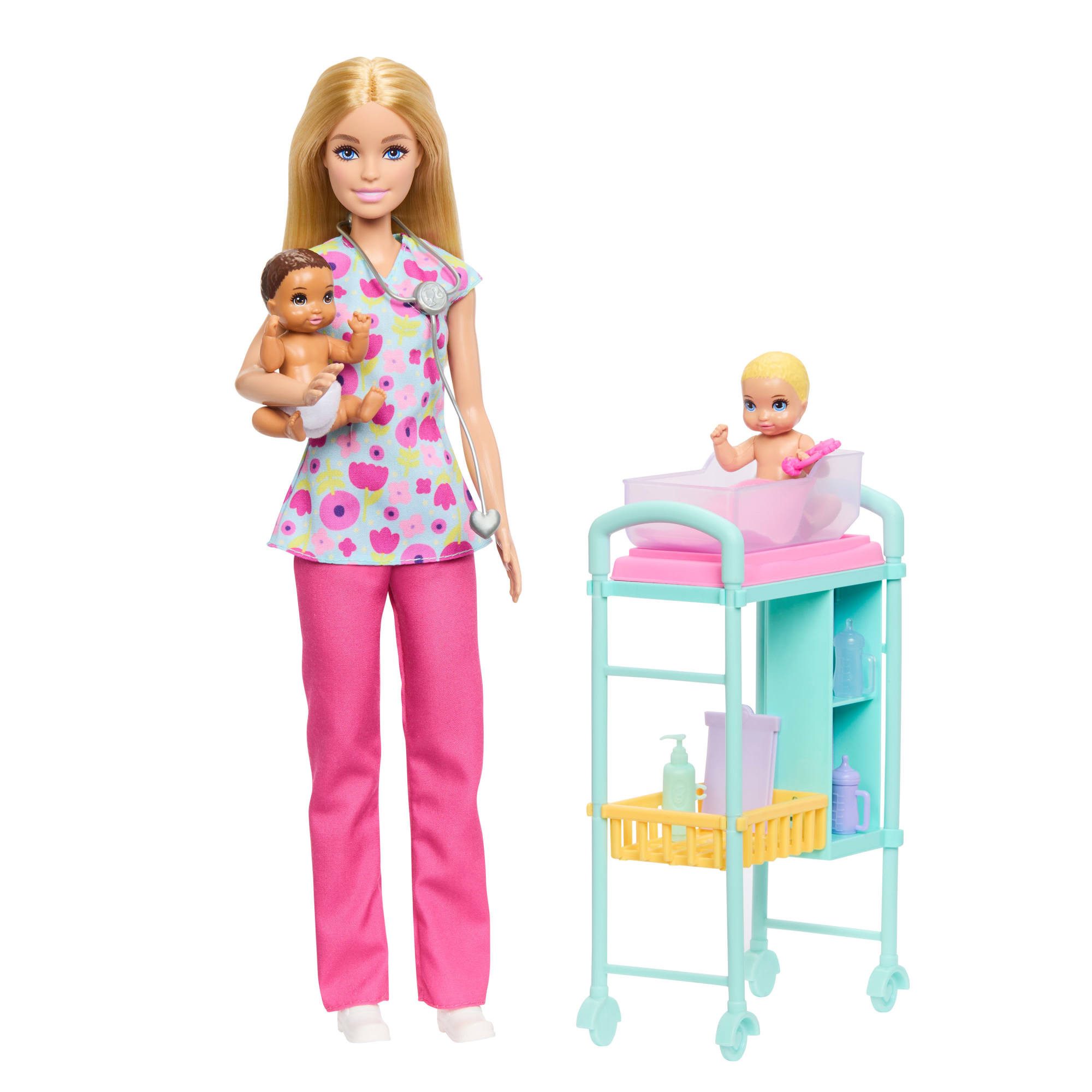 Barbie Anziehpuppe Barbie Nurturing Spielset - Kinderärztin – Bild 2 von 5