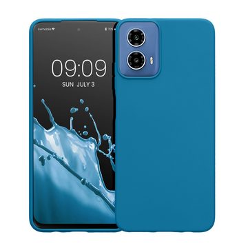 kwmobile Handyhülle Hülle für Motorola Moto G34 5G, Hülle Silikon - Soft Handyhülle - Handy Case Cover