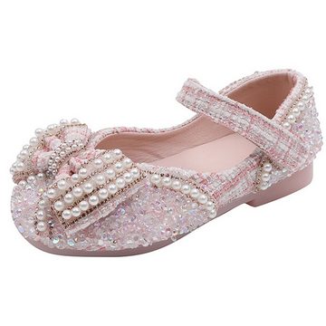 Daisred Kinder Mädchen Mary Jane Schuhe Prinzessin Ballerinas KristallSchuhe Mary-Jane-Schuhe