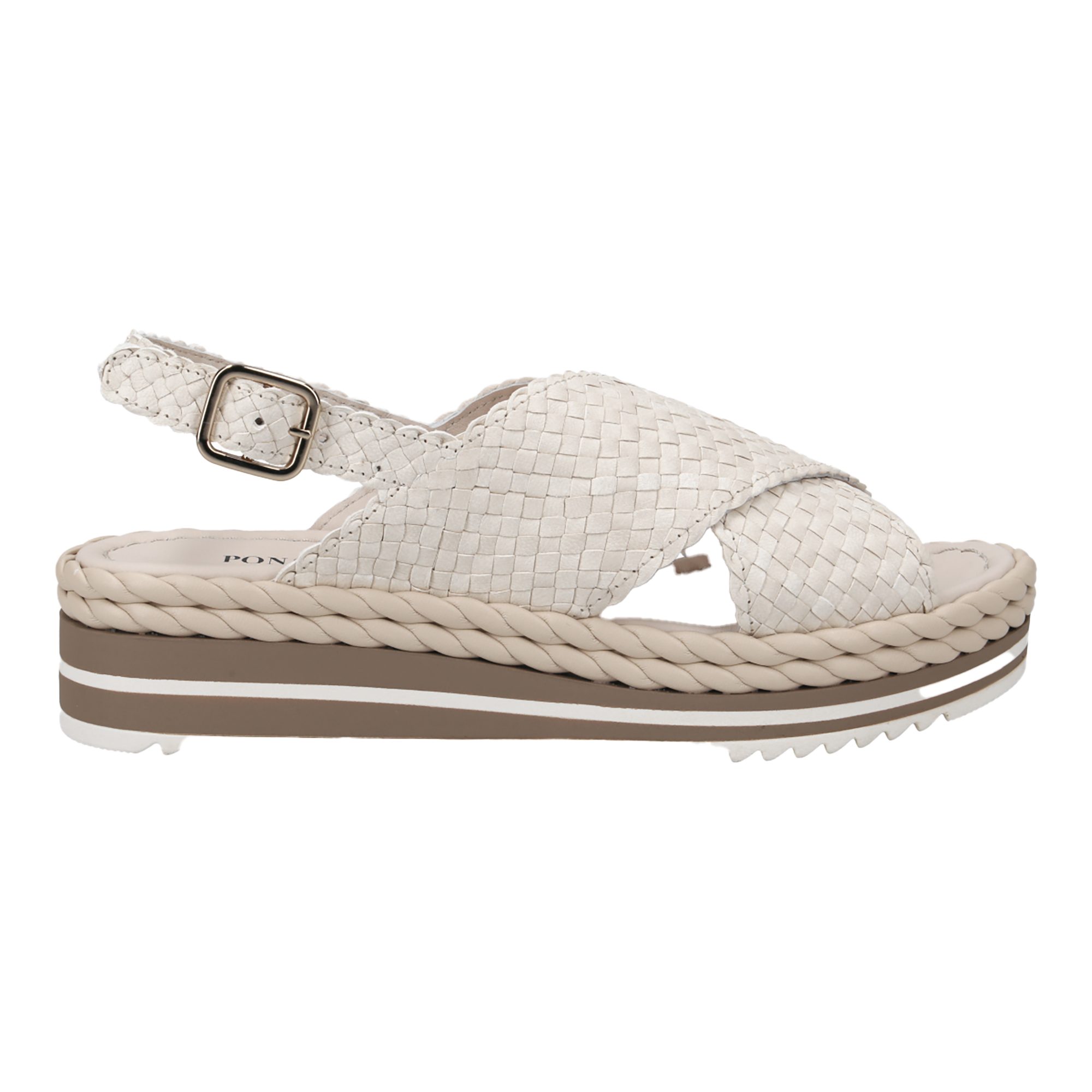 Pons Quintana Pons Quintana 9783.TU00, Sandaletten, Weiß, Damen Sandalette