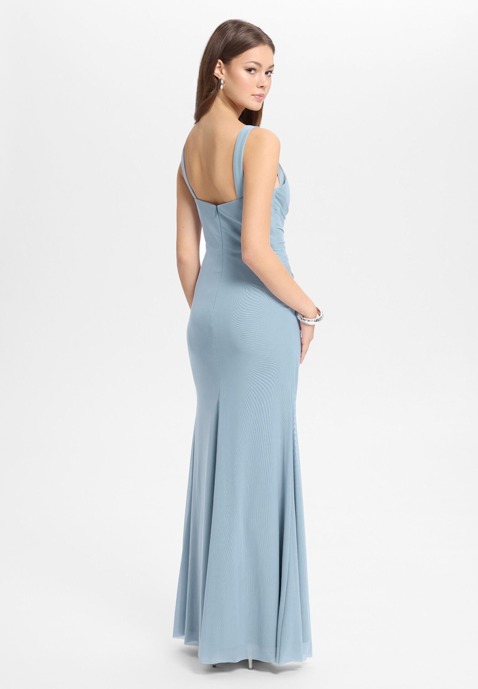 Hey Kyla Abendkleid - Figurbetontes Abendkleid mit feiner Raffung Figurbetonte Passform