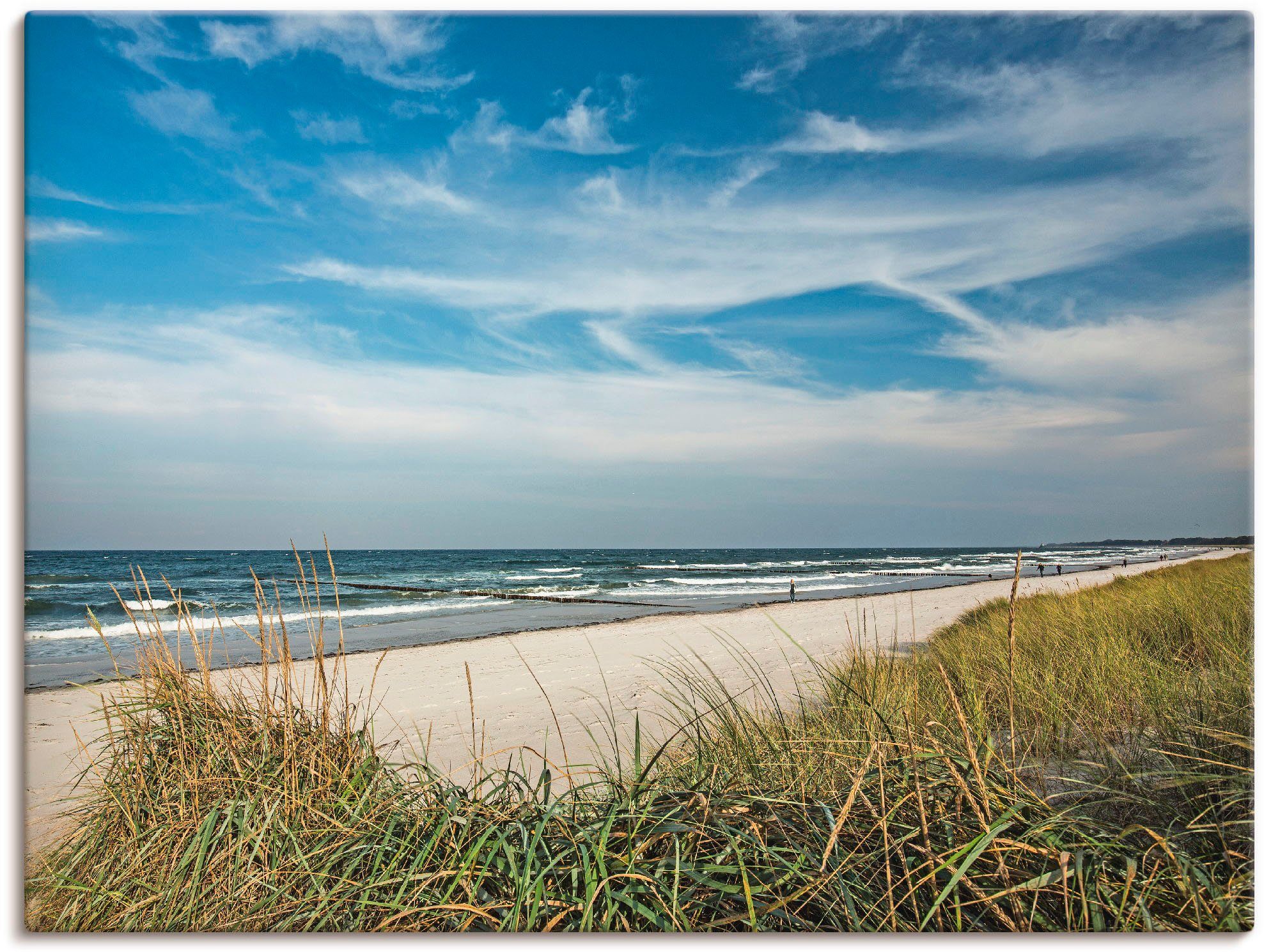 Artland Wandbild Urlaubfeeling, Strand (1 St)