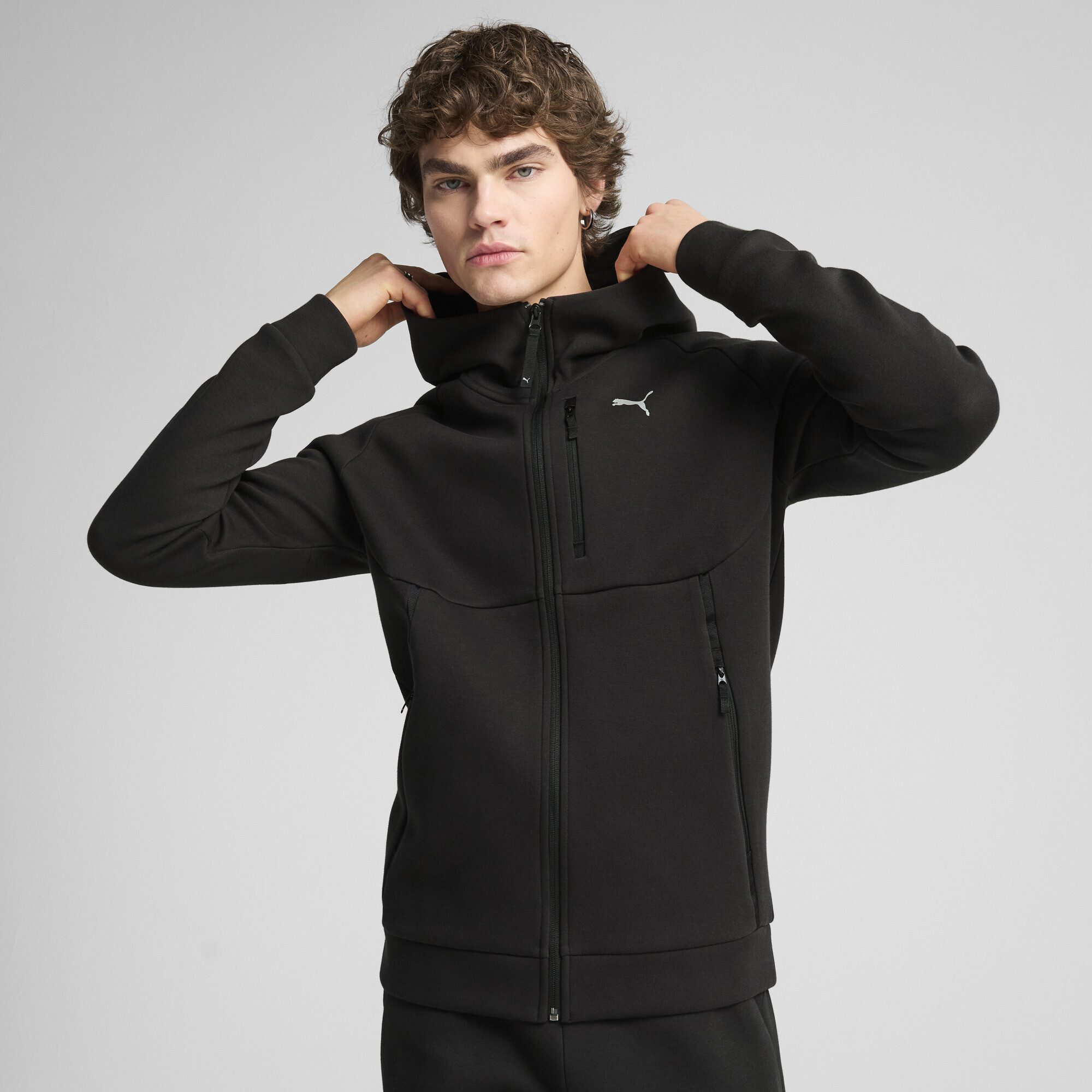 PUMA Sweatjacke PUMATECH Hoodie mit durchgehendem günstig online kaufen
