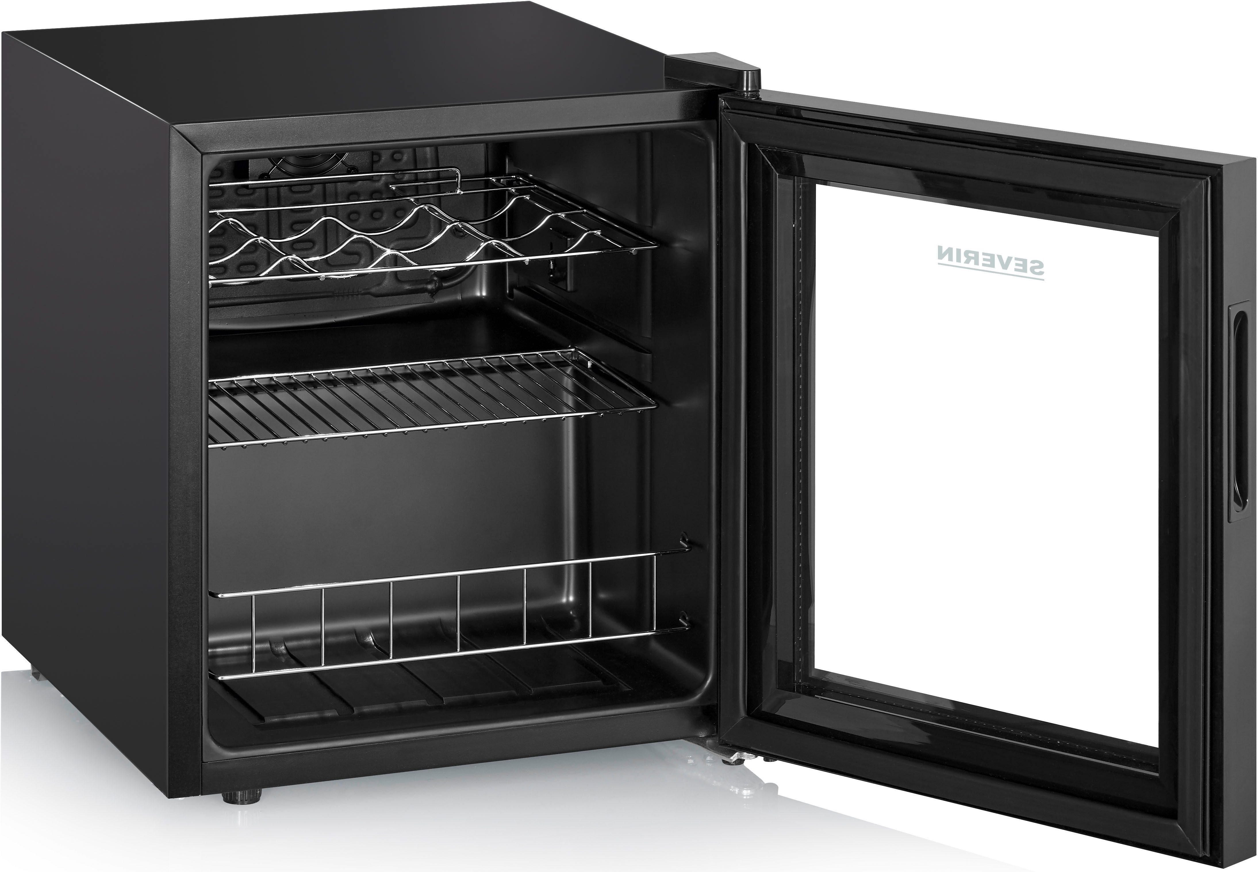 Severin Weinkühlschrank WKS 8907, für 15 Standardflaschen á 0,75l,für 15 Flaschen, 46 Liter Nutzinhalt
