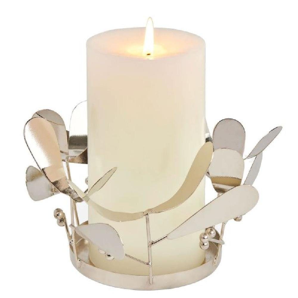 Lambert Windlicht Kerzenständer Nespola Silber (11cm)