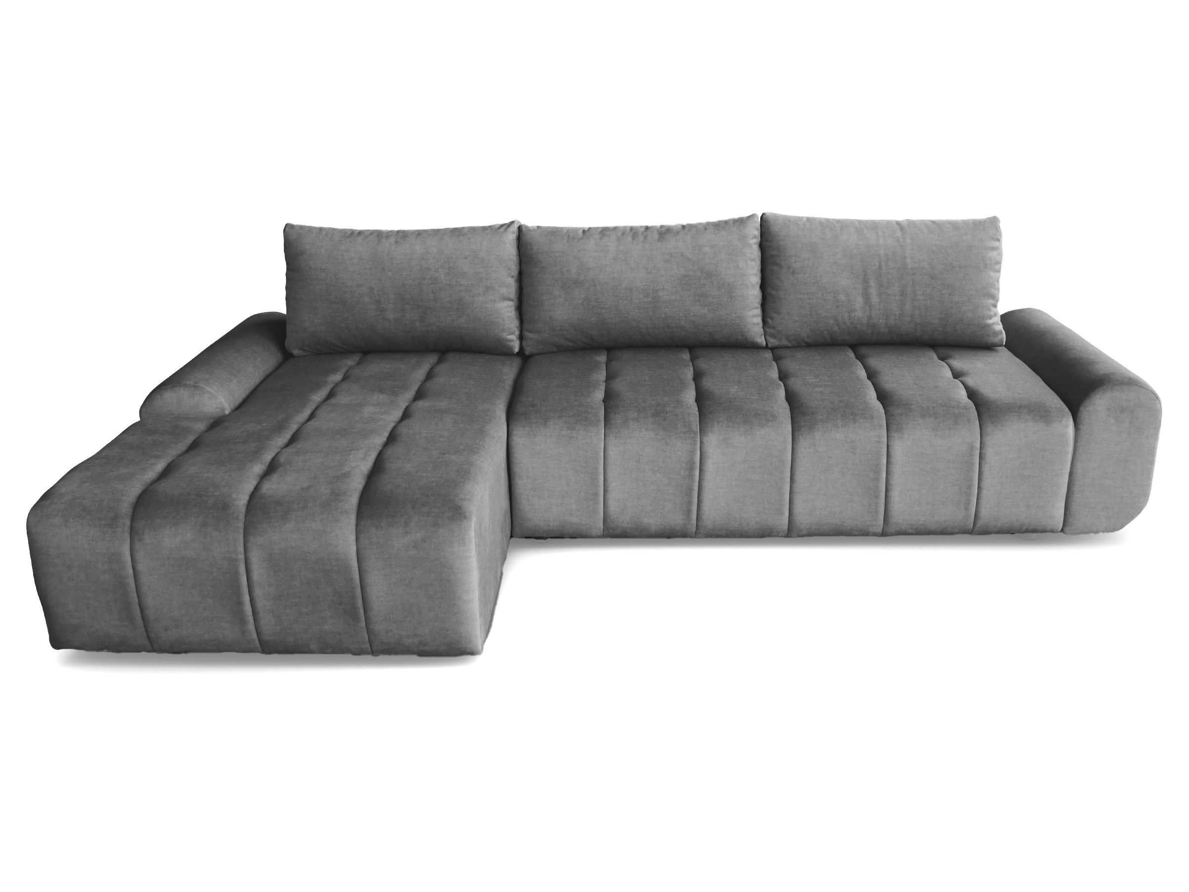 Beautysofa Ecksofa COSTA mit Schlaffunktion & Bettkasten, modernes Design