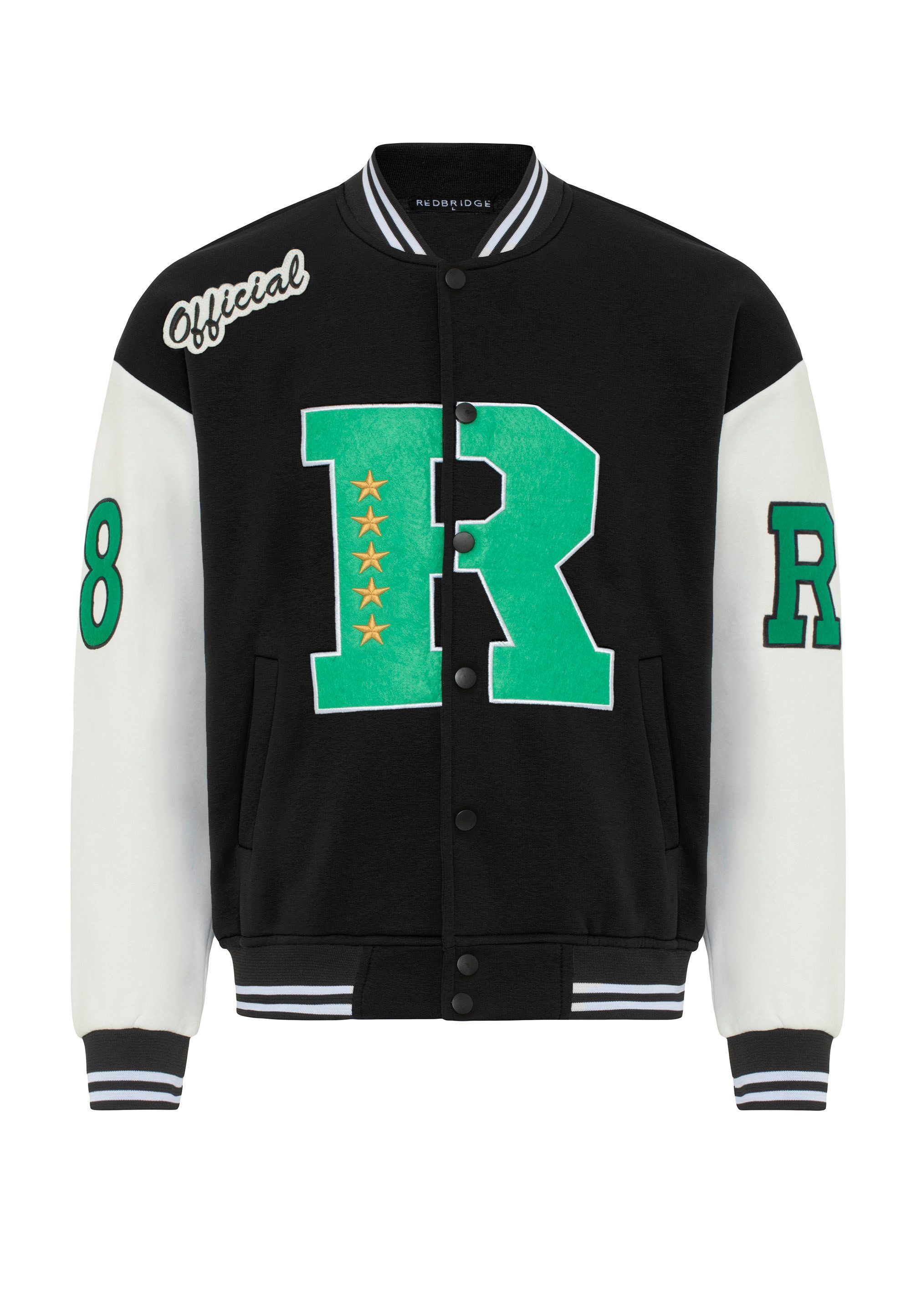 RedBridge Collegejacke Red Bridge Herren Sweatjacke Collegejacke günstig online kaufen