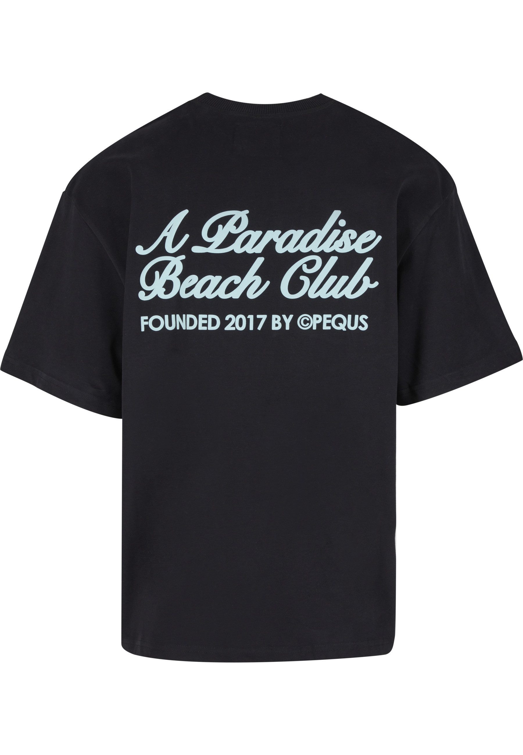 PEQUS T-Shirt PEQUS PEQUS A Paradise Beach Club Back Logo T-Shirt (1-tlg)