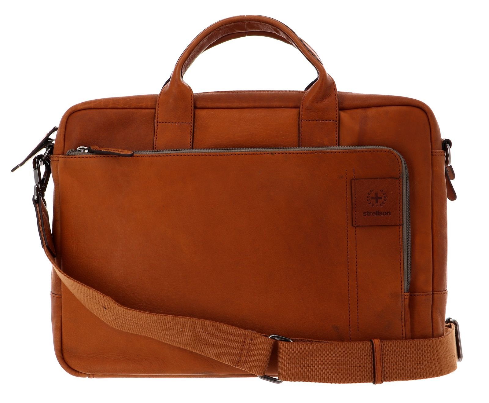 Strellson Umhängetasche BriefBag SHZ, aus echtem Rindsleder
