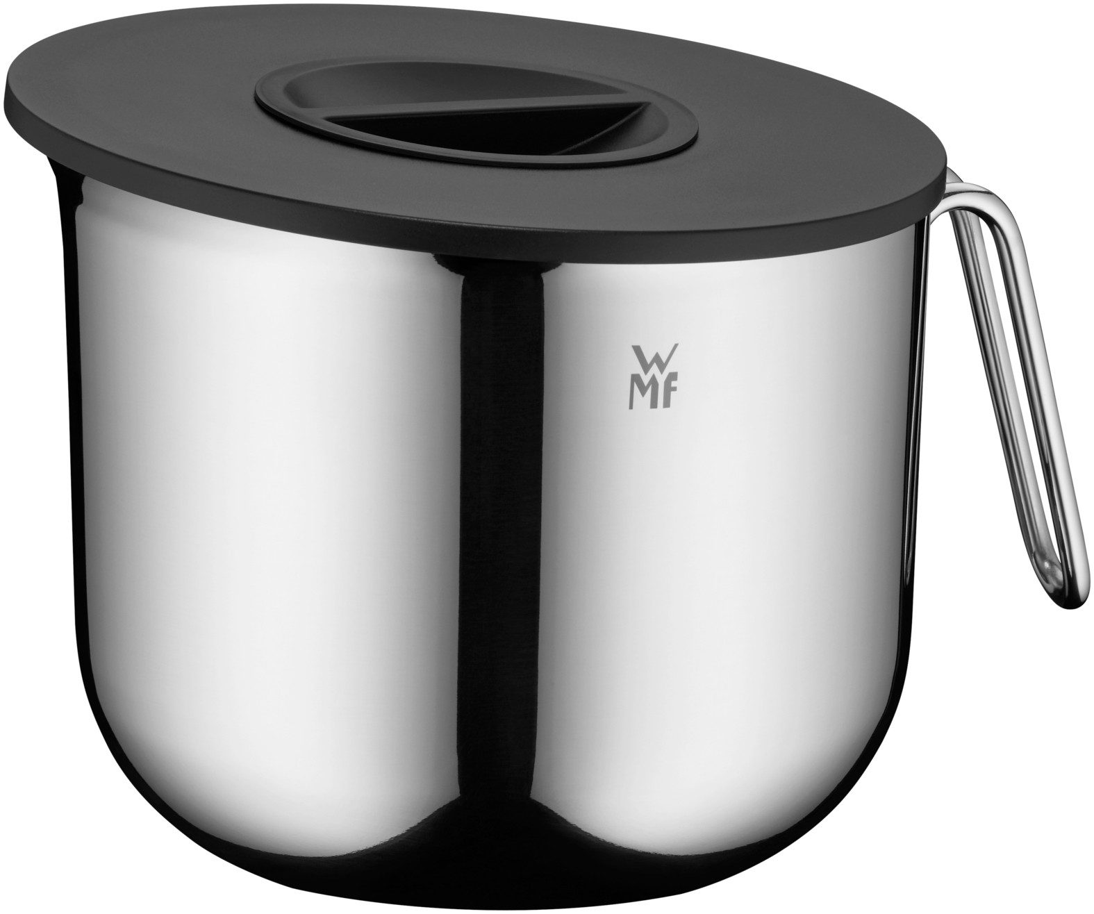 WMF Schüssel Function Bowls Rührschüssel mit Spritzschutz-Deckel, 18,5cm, Cromargan® Edelstahl rostfrei 18/10, (1x Schüssel mit Mess-Skalierung 18,5 cm (Höhe 16 cm, Volumen 2,5l), 1-tlg)