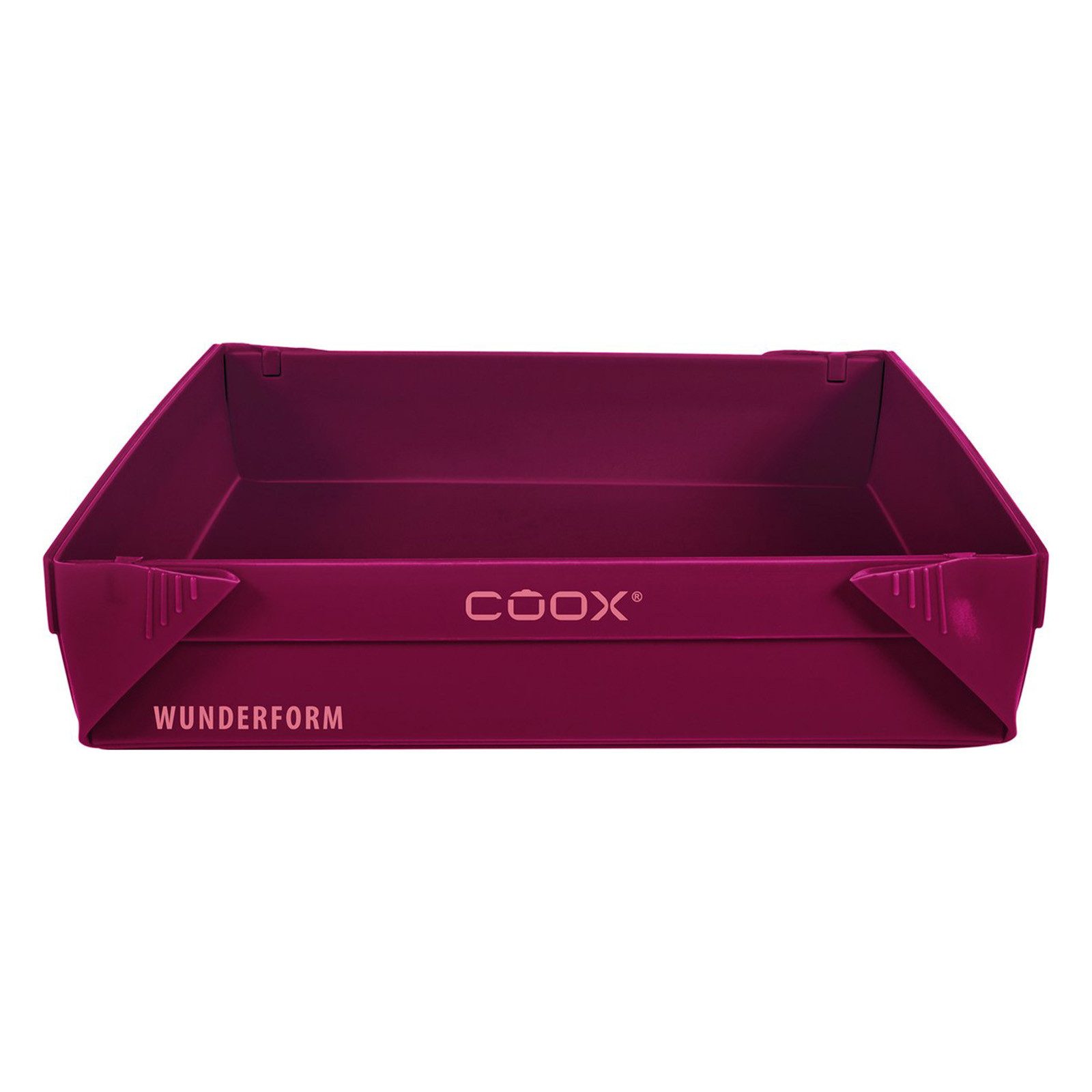 coox Auflaufform Backform Silikon für Blechkuchen und Aufläufe, Silikon, (1-St), Wunderform