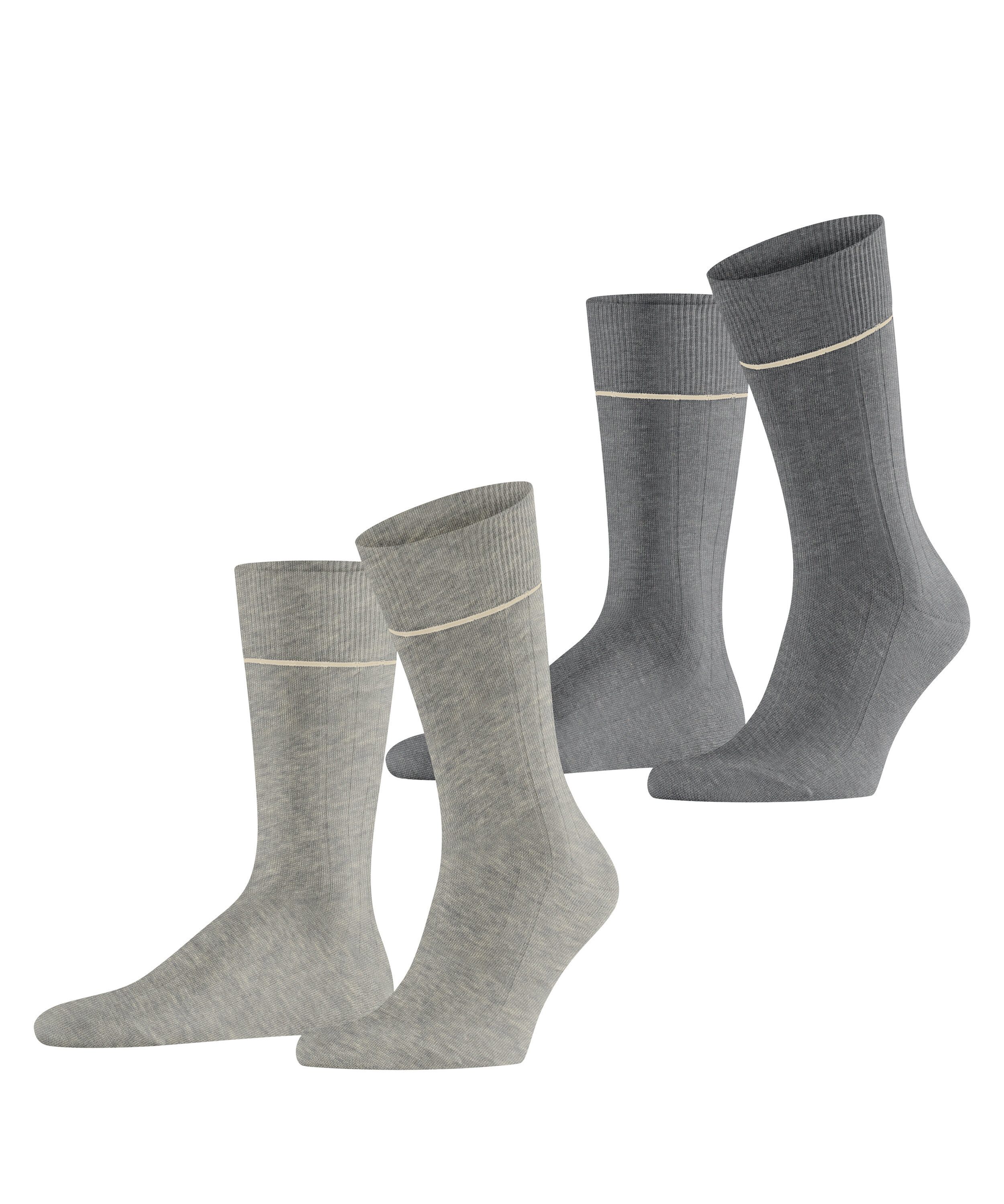 Socken Accent Rib 2-Pack Socken