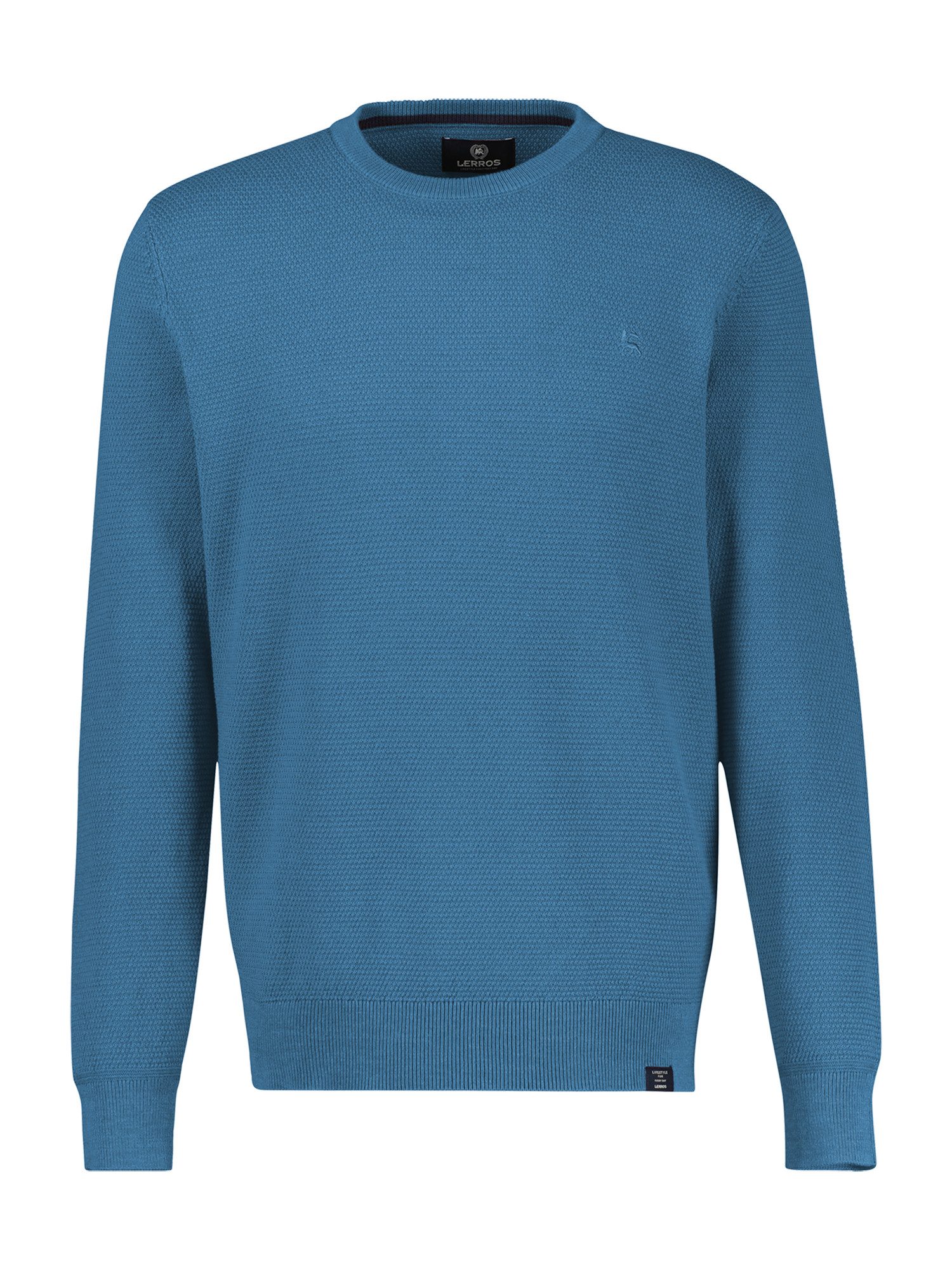 LERROS Strickpullover mit Logo Stickerei günstig online kaufen