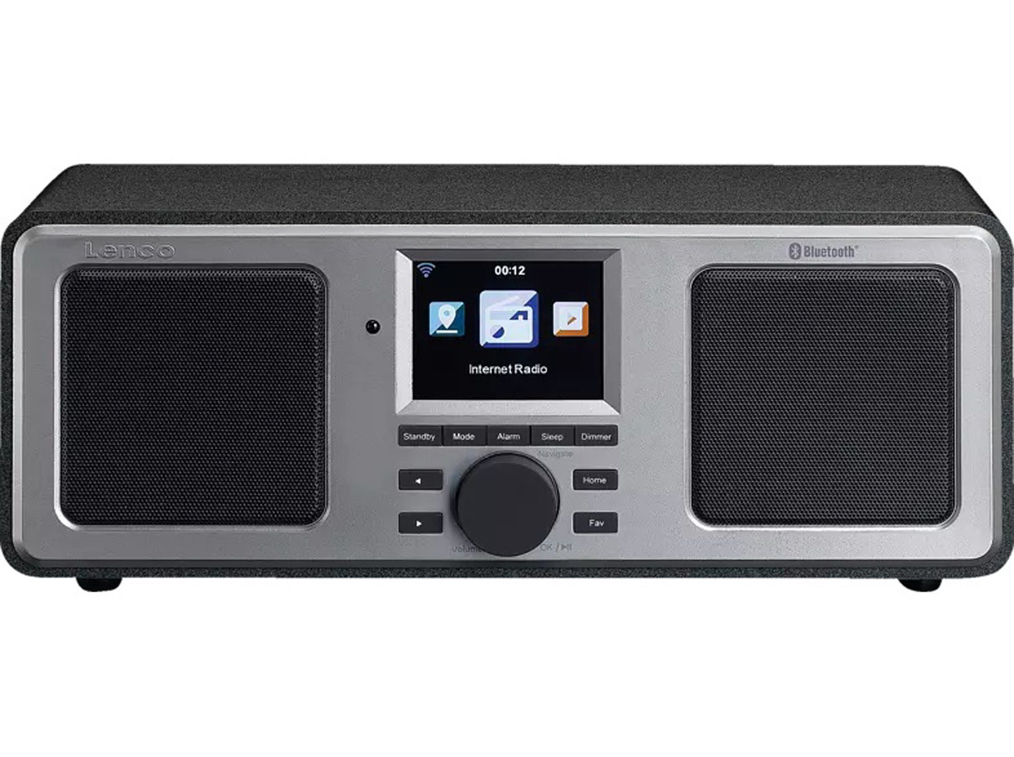 16,00 Bluetooth) (Internetradio, FM-Tuner, Lenco DIR-150BK W, Internet-Radio