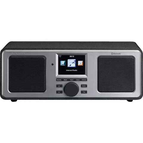 Lenco DIR-150BK Internet-Radio (Internetradio, FM-Tuner, 16,00 W, Bluetooth)