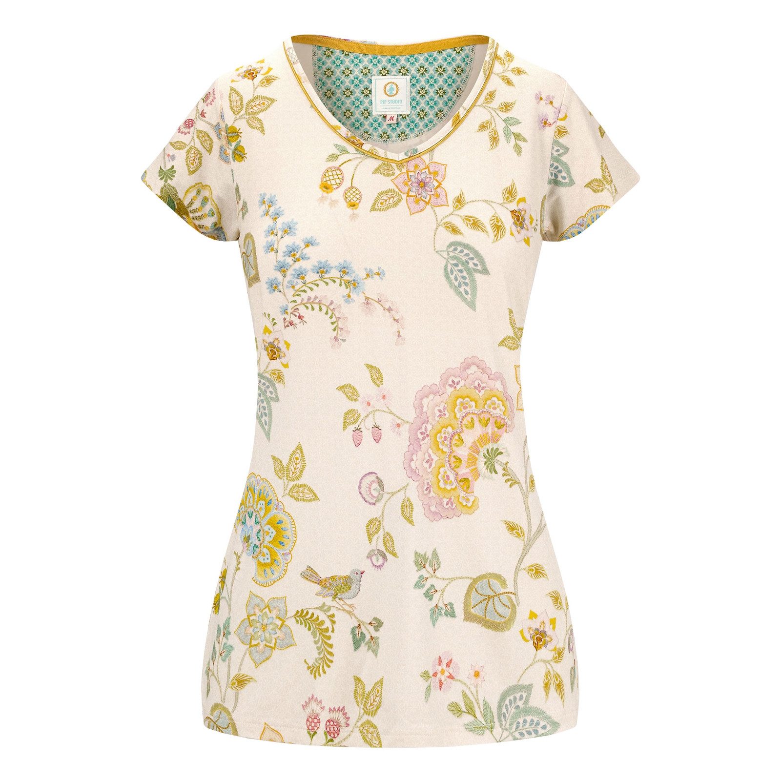 PiP Studio T-Shirt Toy Short Sleeve Top Buenas Noches aus geschmeidigem Viskosemix