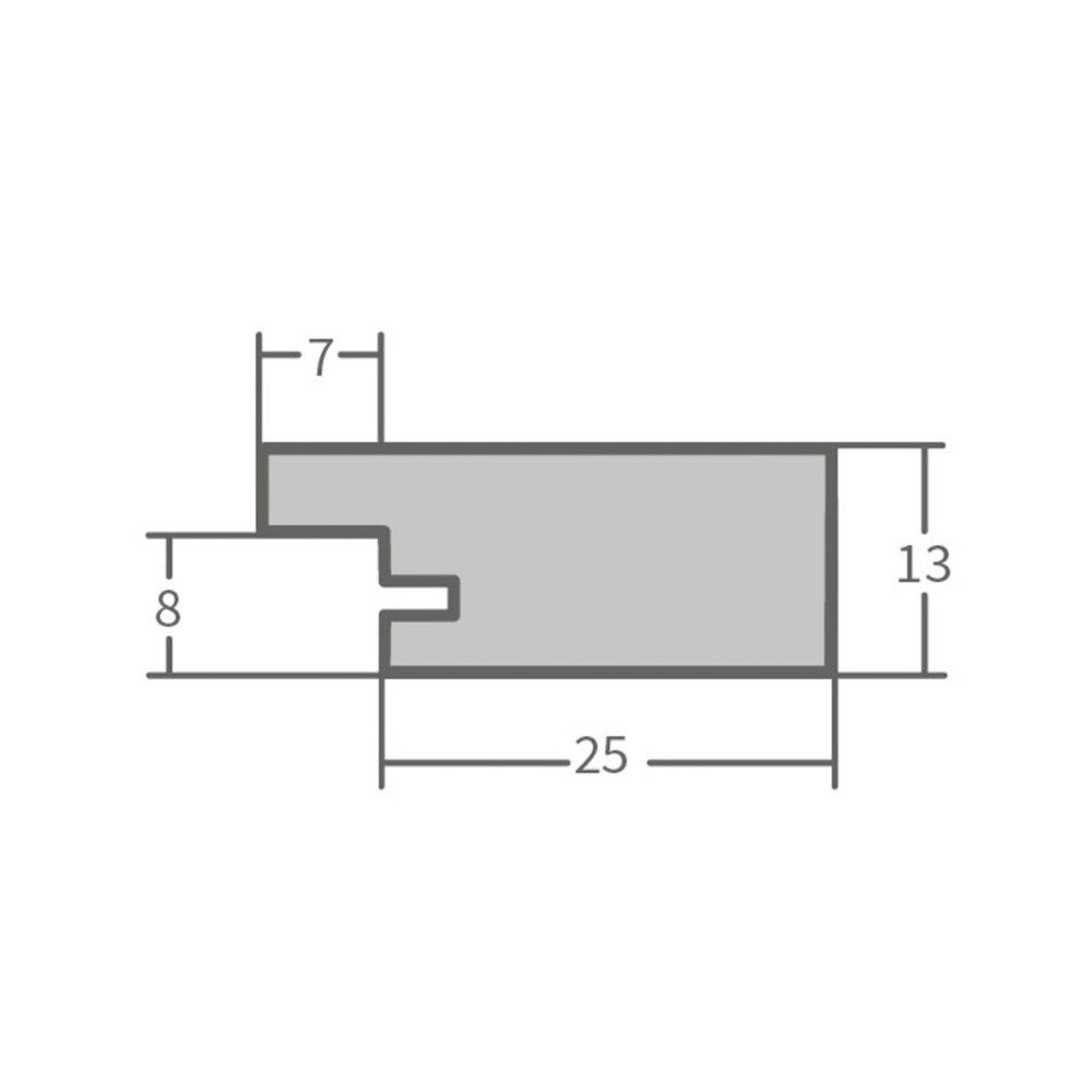 WANDStyle Wandspiegel H750, Landhaus Spiegel Weiß 45x55cm, Wandspiegel, Ganzkörperspiegel Groß – Bild 5 von 5