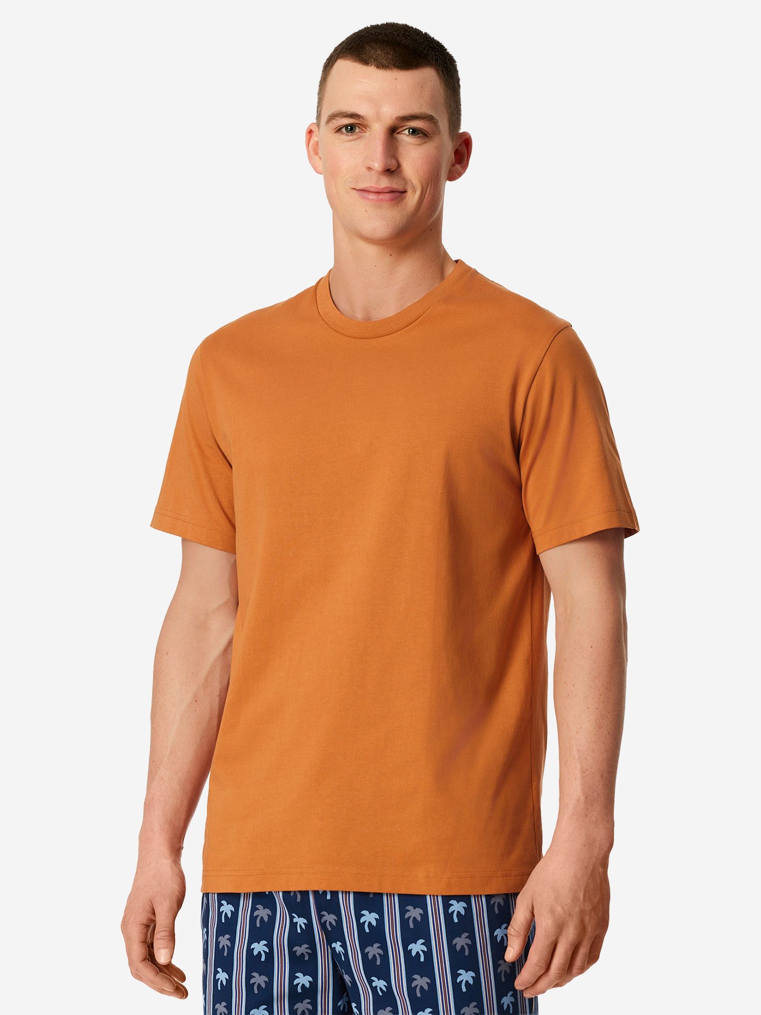 Schiesser Pyjamaoberteil Mix Relax Schlafshirt, Pyjama Shirt, Nachtshirt