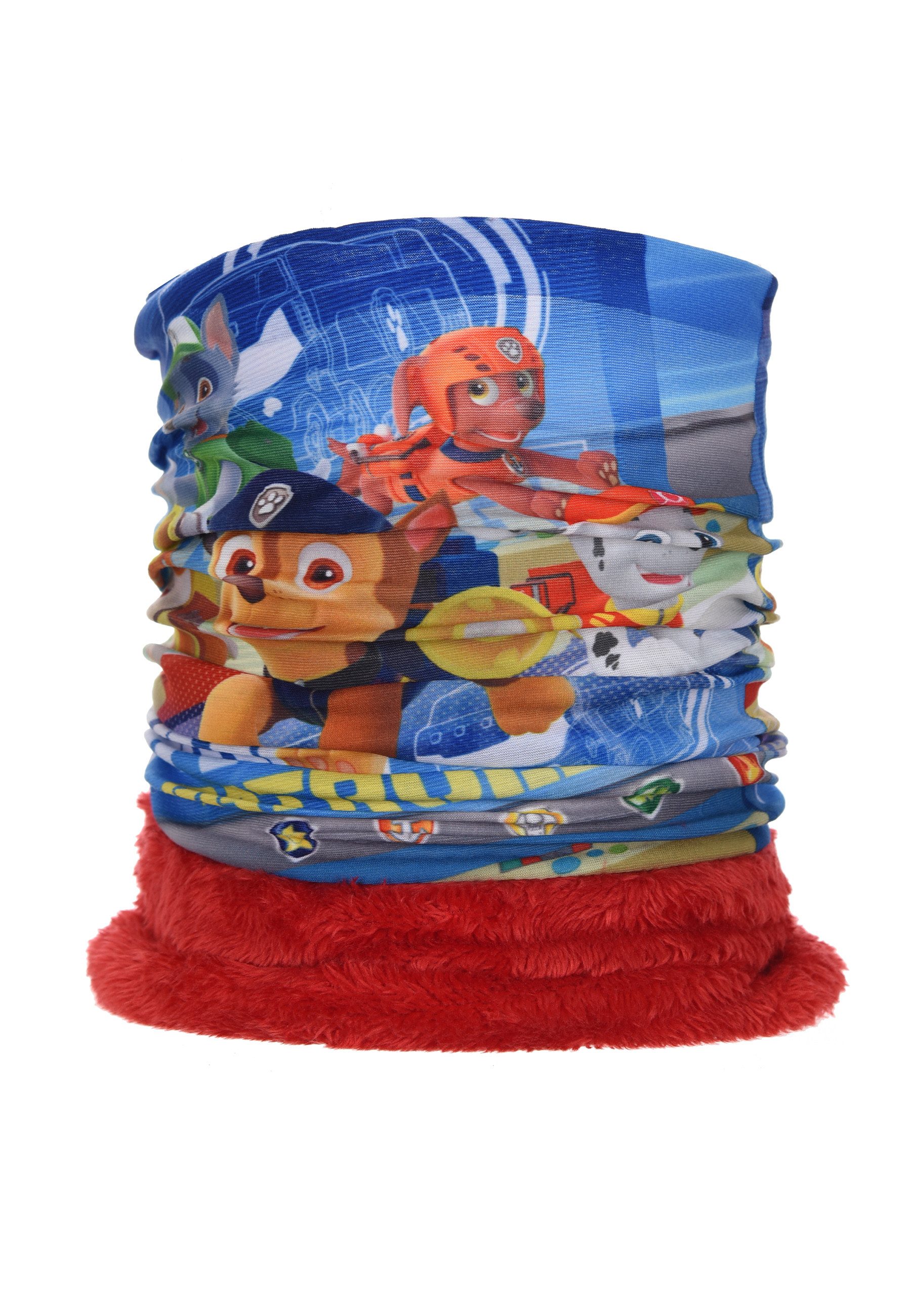 PAW PATROL Loop Kinder Schlauchschal mit Fleece-Innenfutter