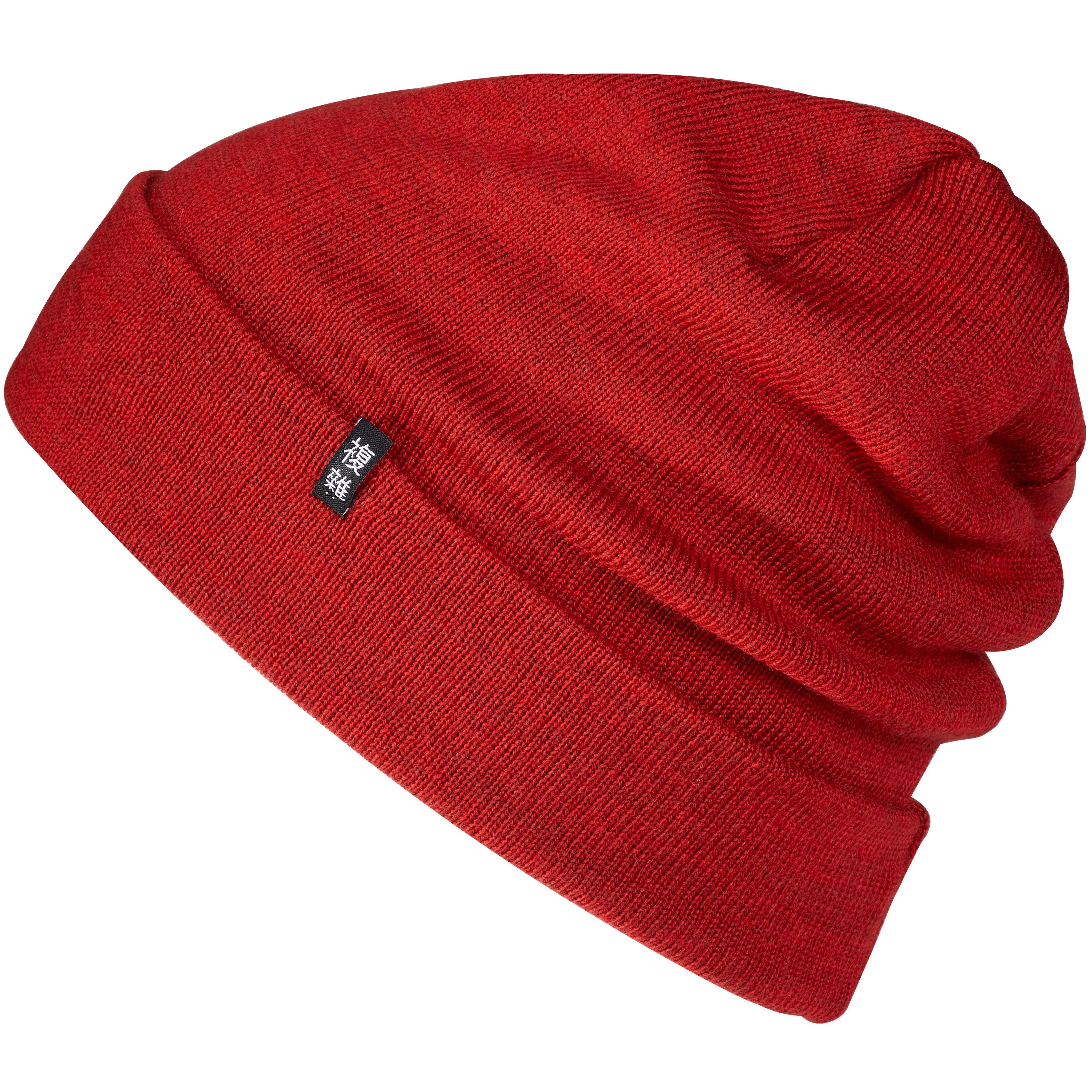 Enter the Complex Beanie Mütze, Damen und Herren 100% Merino Wolle, 2-Lagig gestrickt