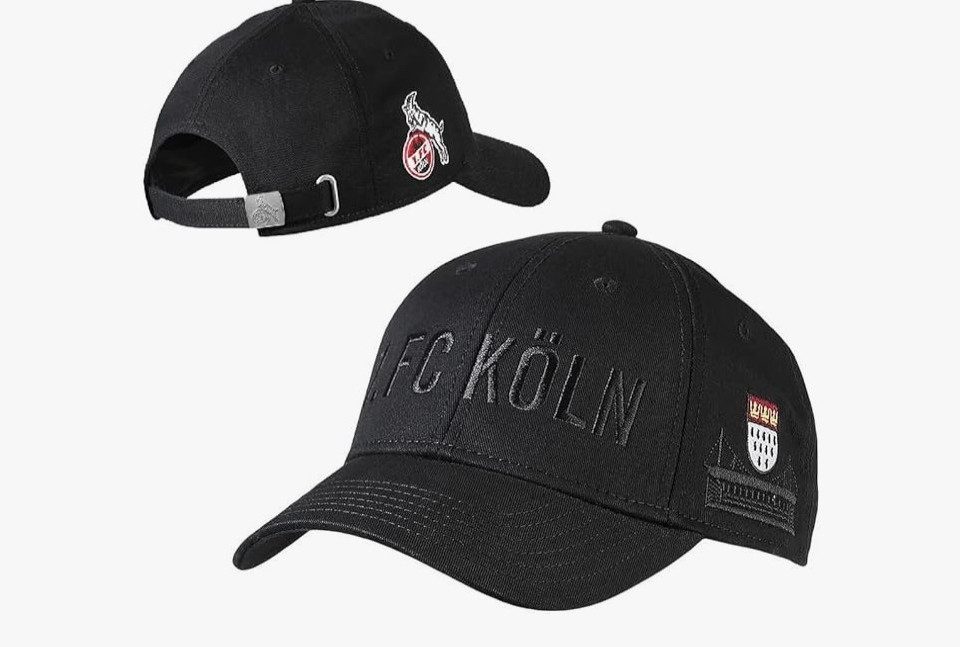 1. FC Köln Glas 1FCK Cap "schwarzer Weg"