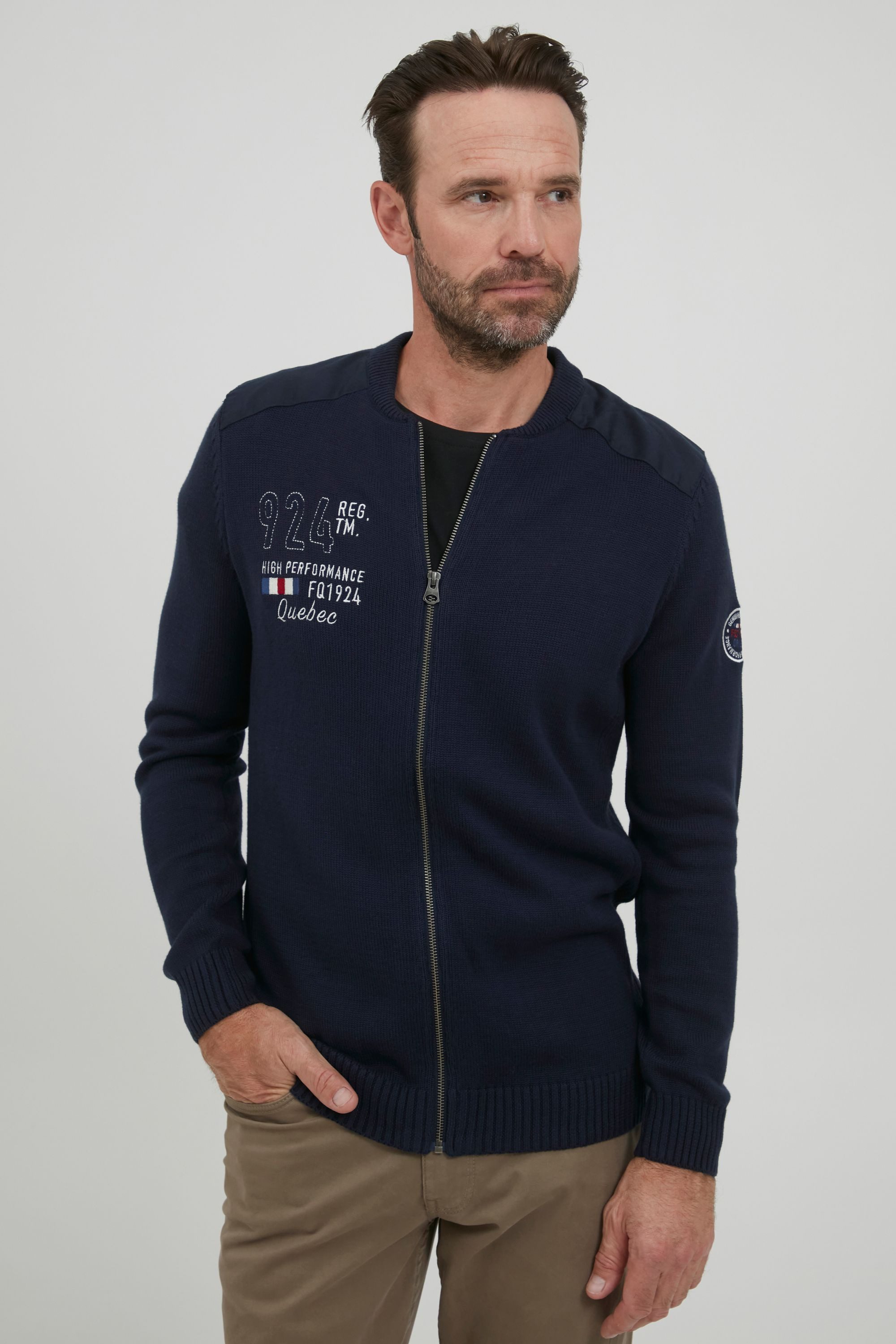 FQ1924 Strickjacke FQErland Strickjacke mit kurzem günstig online kaufen
