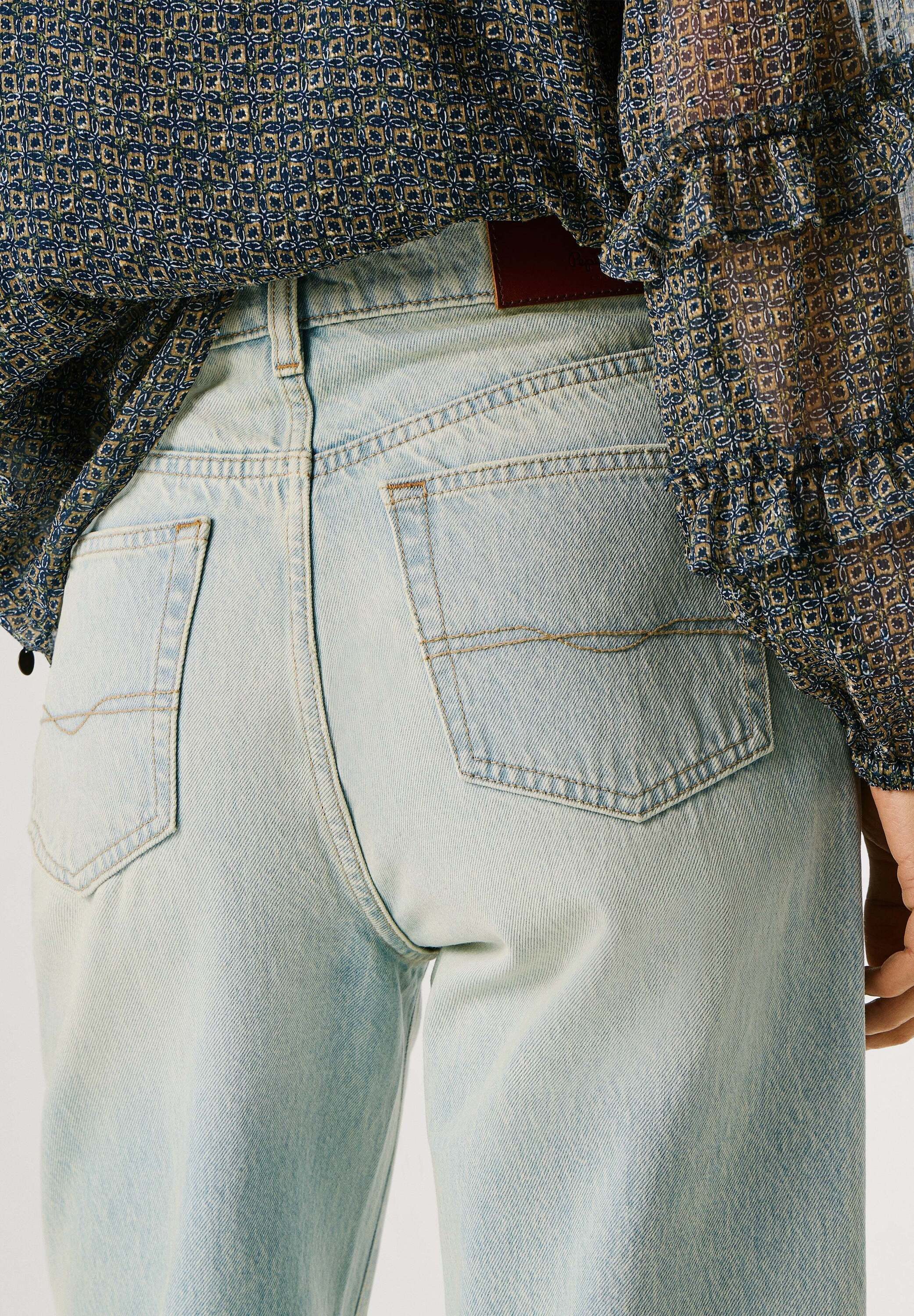 Pepe Jeans Straight-Jeans Jeans mit geradem Bein STRAIGHT JEANS UHW LEXA – Bild 5 von 5