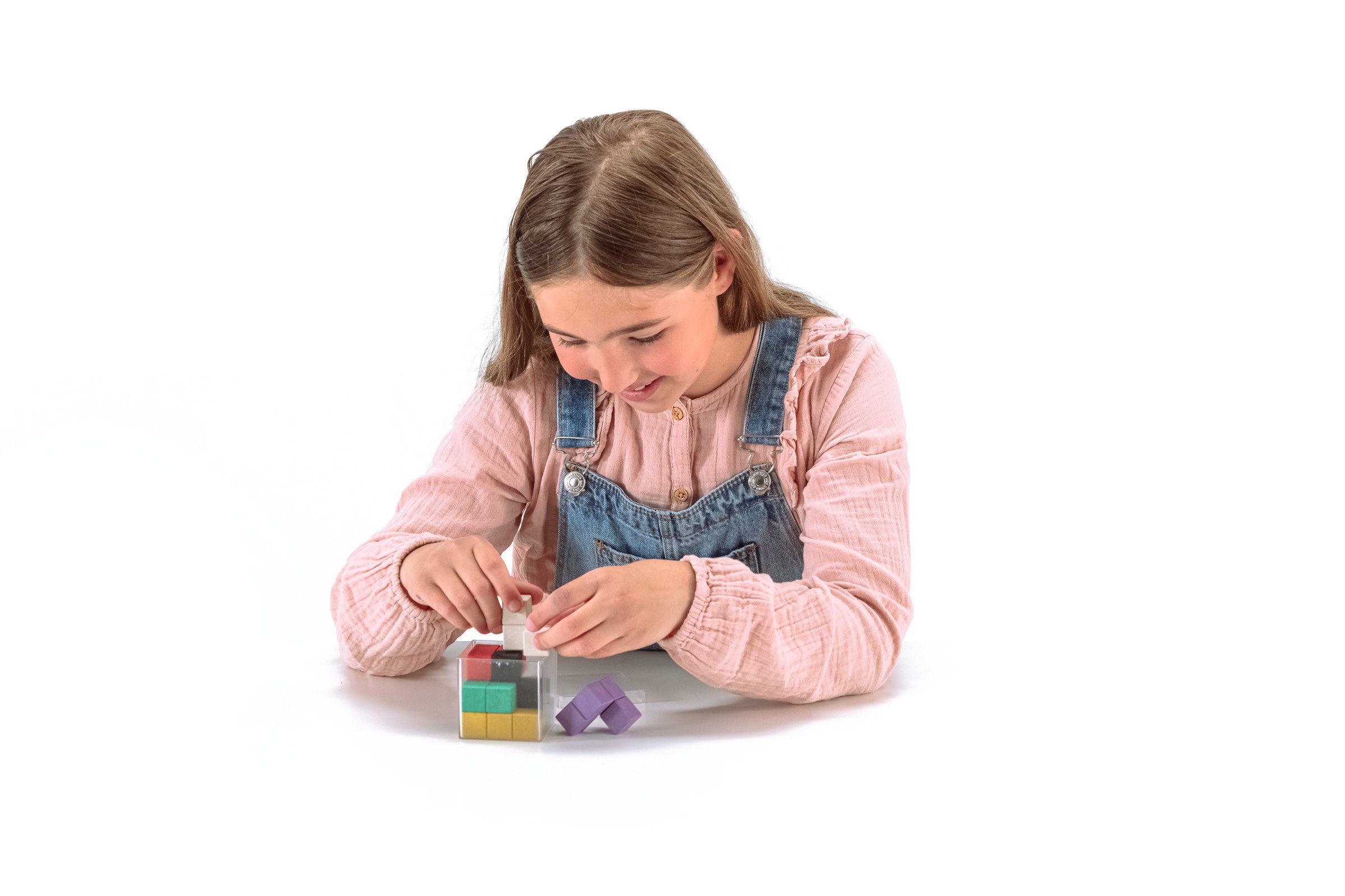Wissner® aktiv lernen Lernspielzeug SOMA-Würfel  (7 farbige Elemente), RE-Wood® (7-St), RE-Wood®