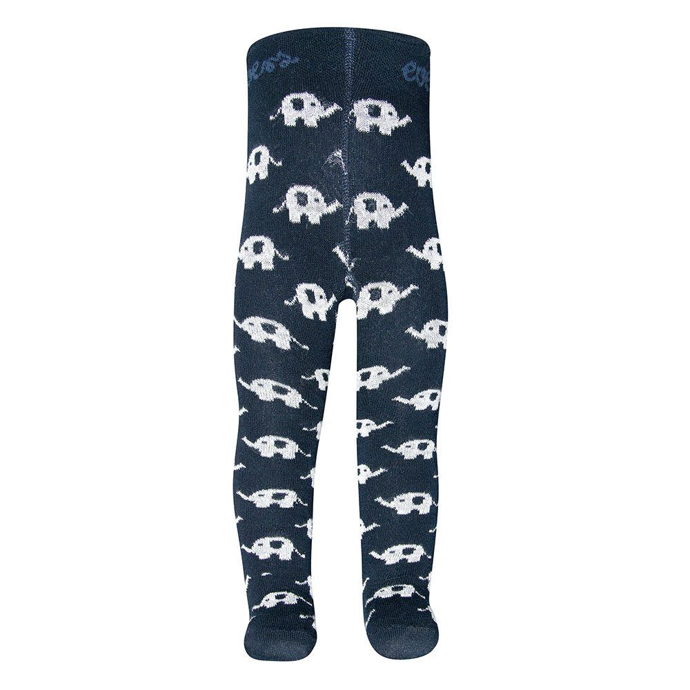 Ewers Strumpfhose Strumpfhose GOTS Elefant (2 St. 2er-Set) 98% Baumwolle kbA, 2% Elasthan