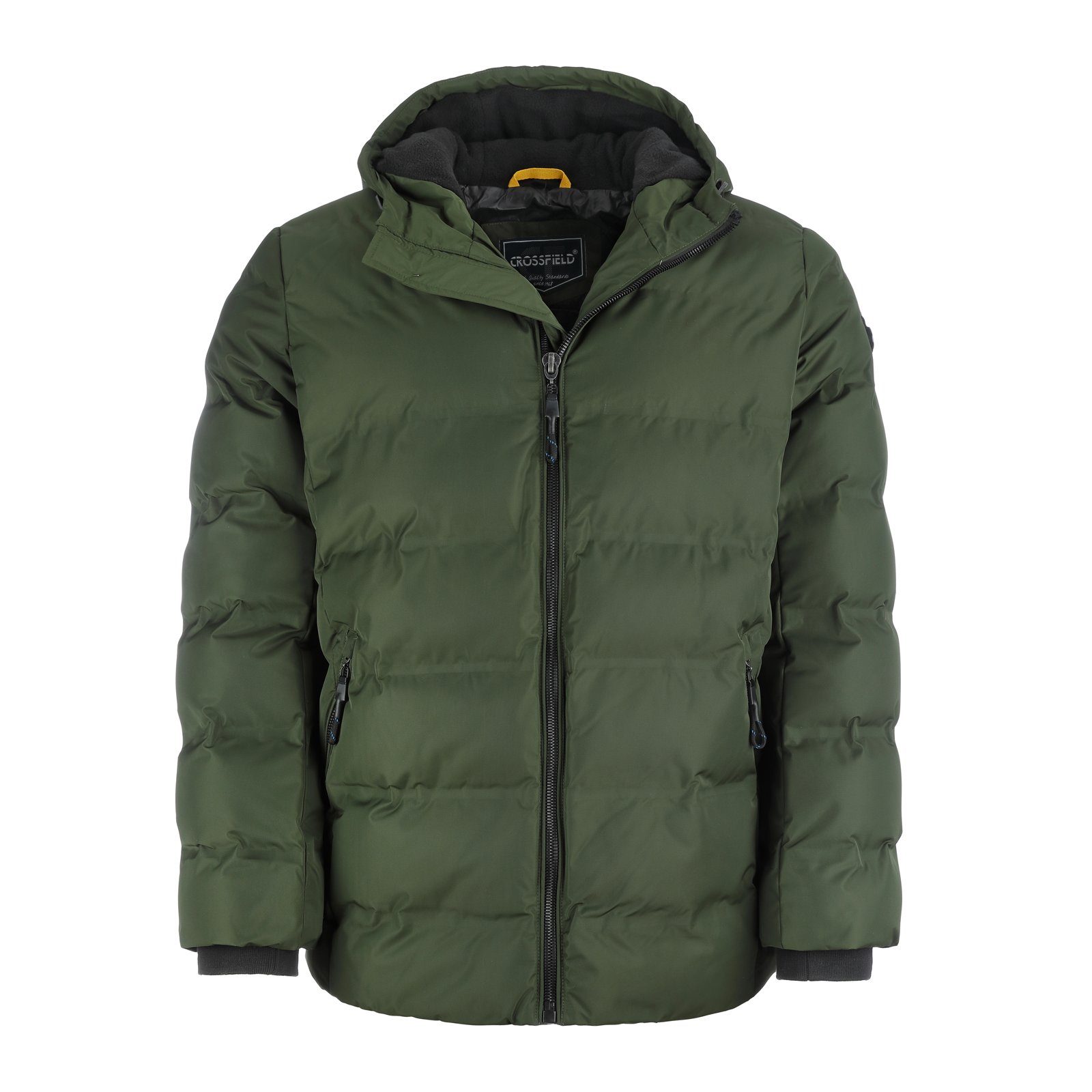 CROSSFIELD Steppjacke Herren Jacke gesteppt - Outdoor-Jacke mit angesetzter Kapuze