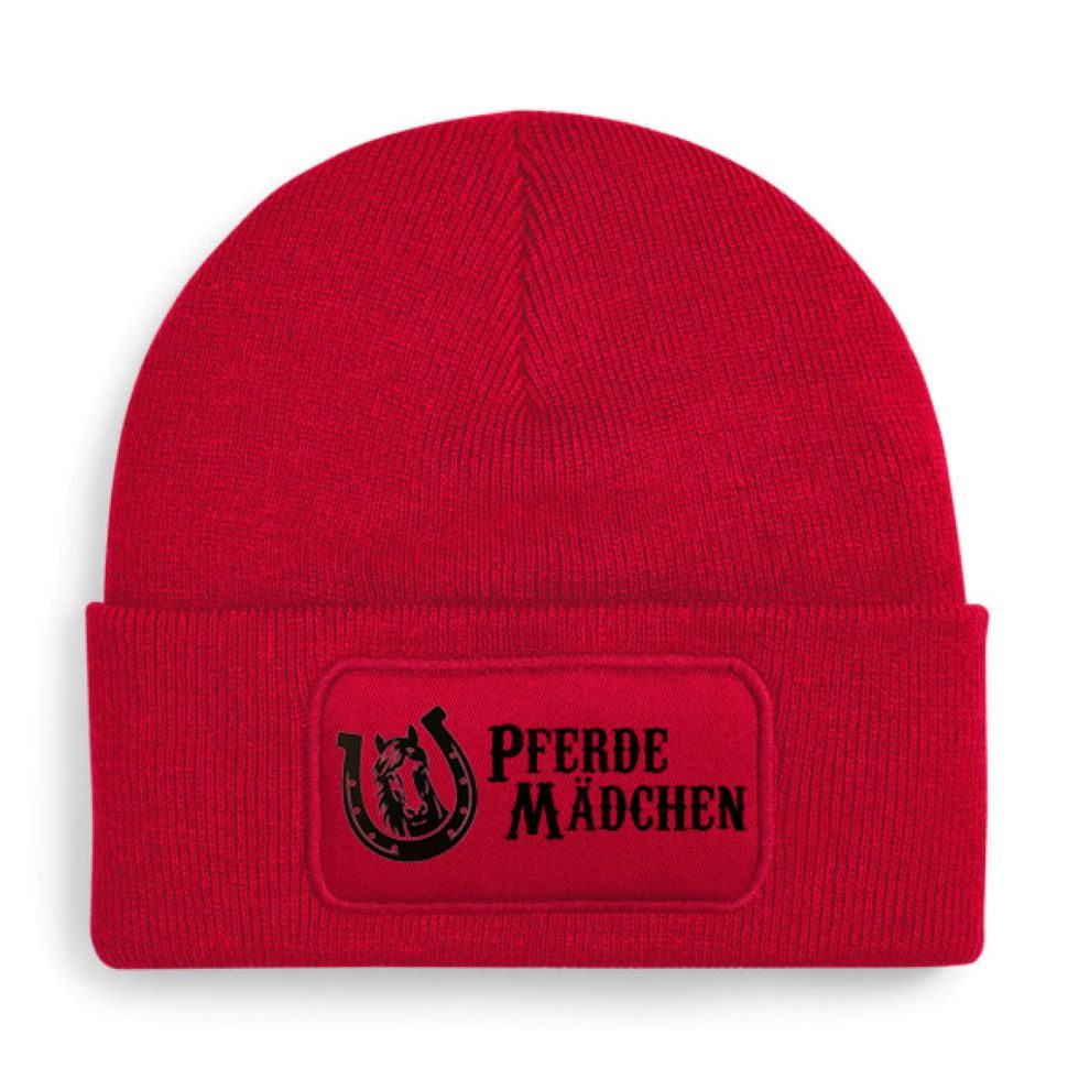 TShirt-People Beanie Beechfield Original Patch Beanie - Pferdemädchen