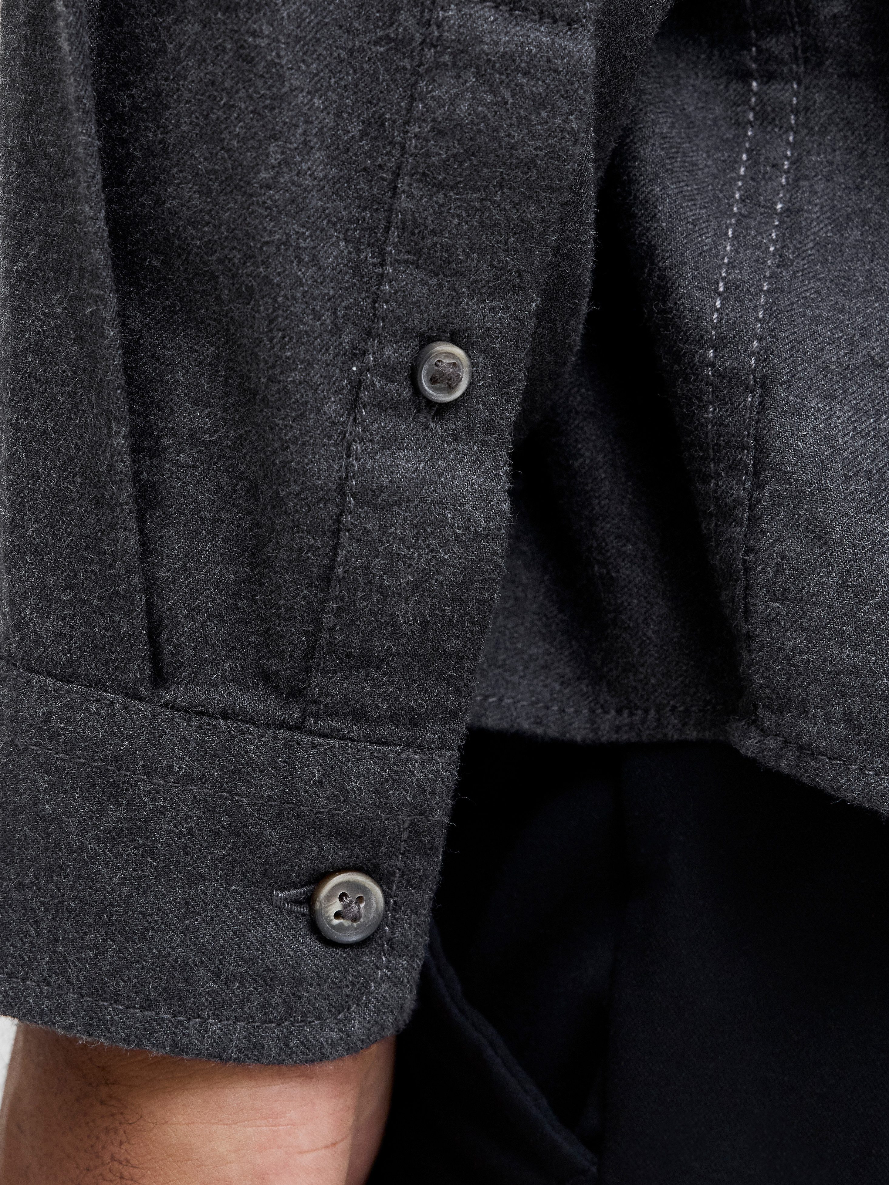 Jack & Jones PlusSize Langarmhemd JJECLASSIC MELANGE SHIRT L/S SN PLS