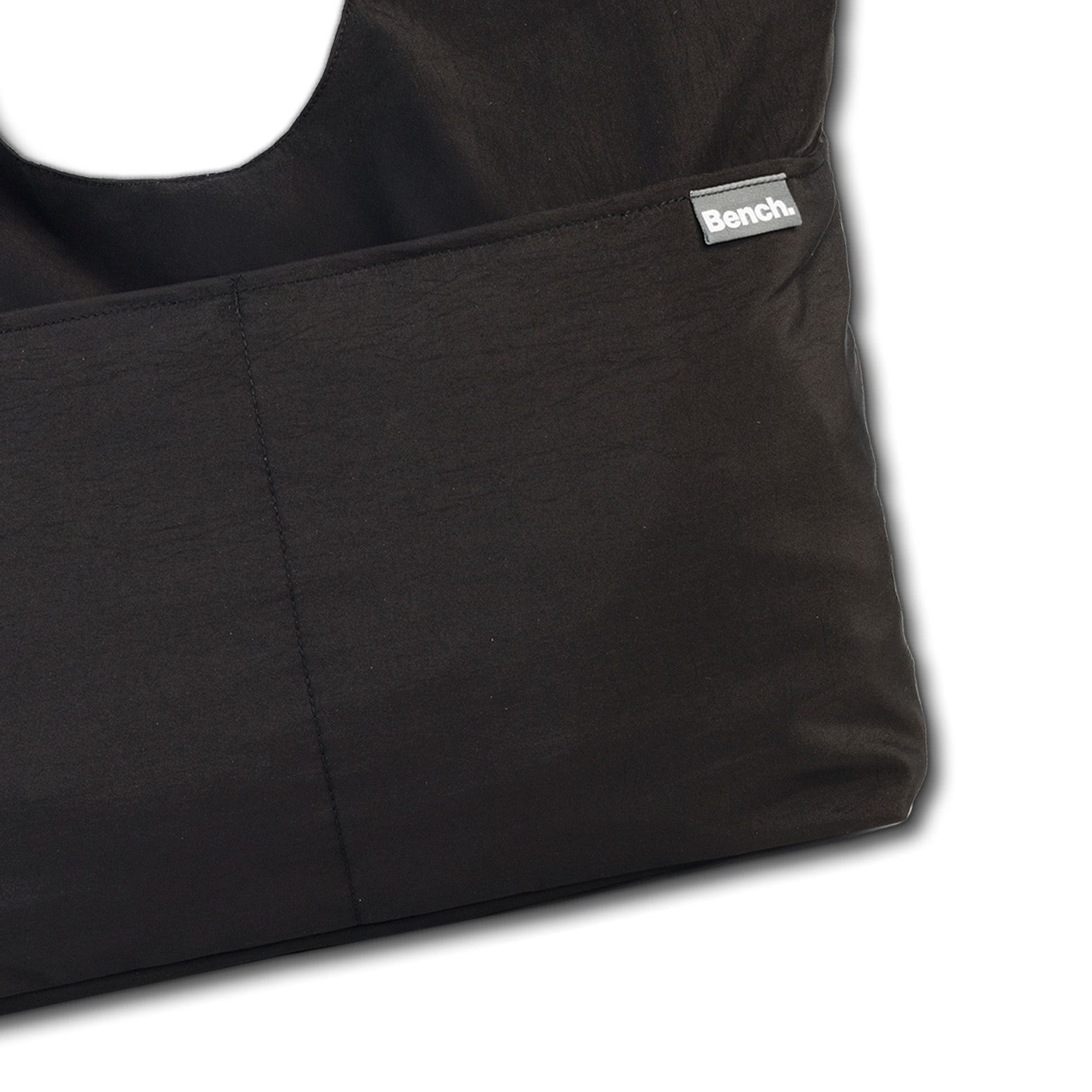Bench. Shopper Bench Shopper Nylon washed schwarz (Shopper), Damen Shopper Nylon, washed, schwarz ca. 60cm x ca. 16cm