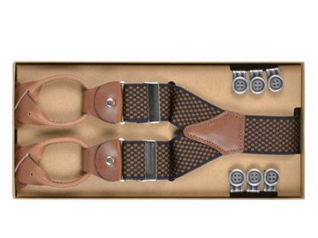 LLOYD Men’s Belts Hosenträger Casuals (Set) Holländer Y-Form, mit Hosenclips, 35mm Bandbreite, für Herren, breit