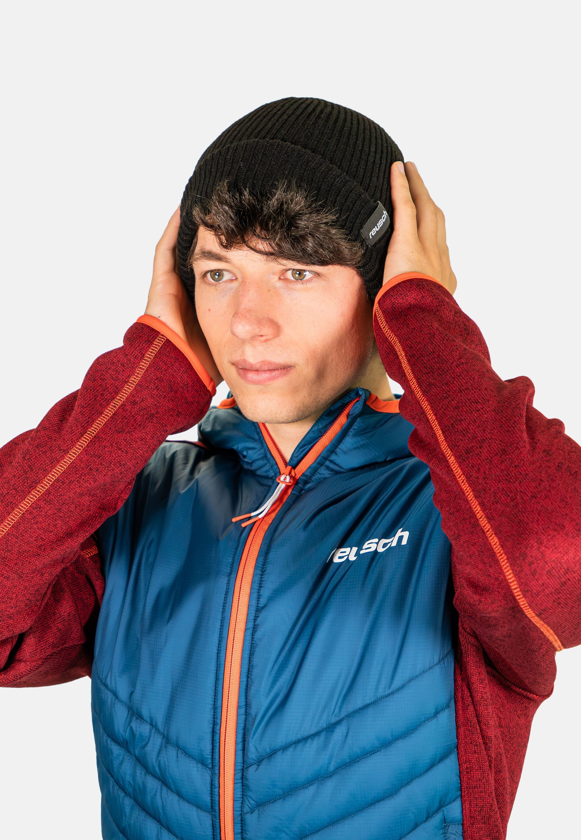 Reusch Beanie Eddie mit dezentem Marken-Label