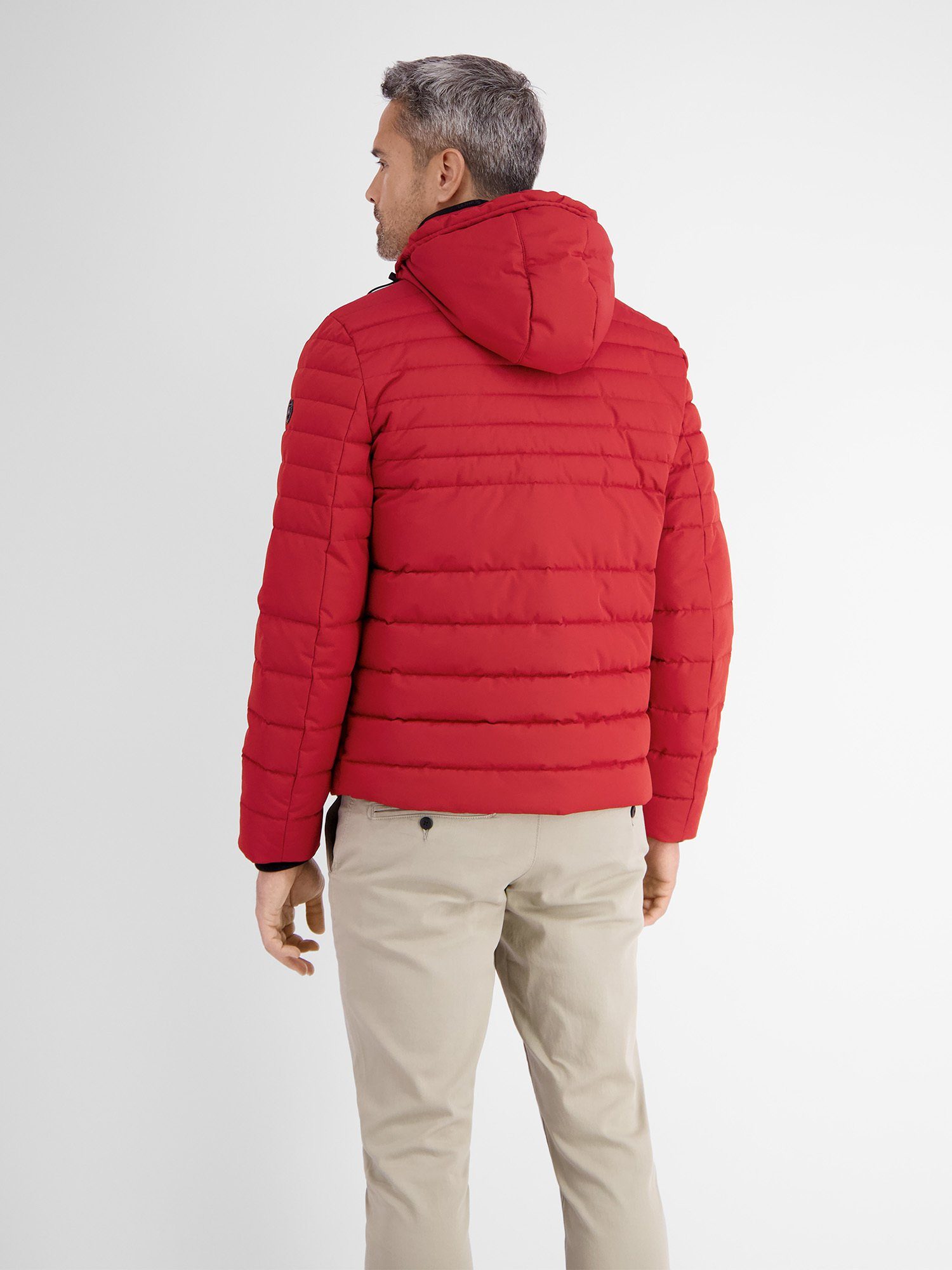 abnehmbarer RED RUBY Steppjacke mit LERROS Kapuze LERROS Steppjacke