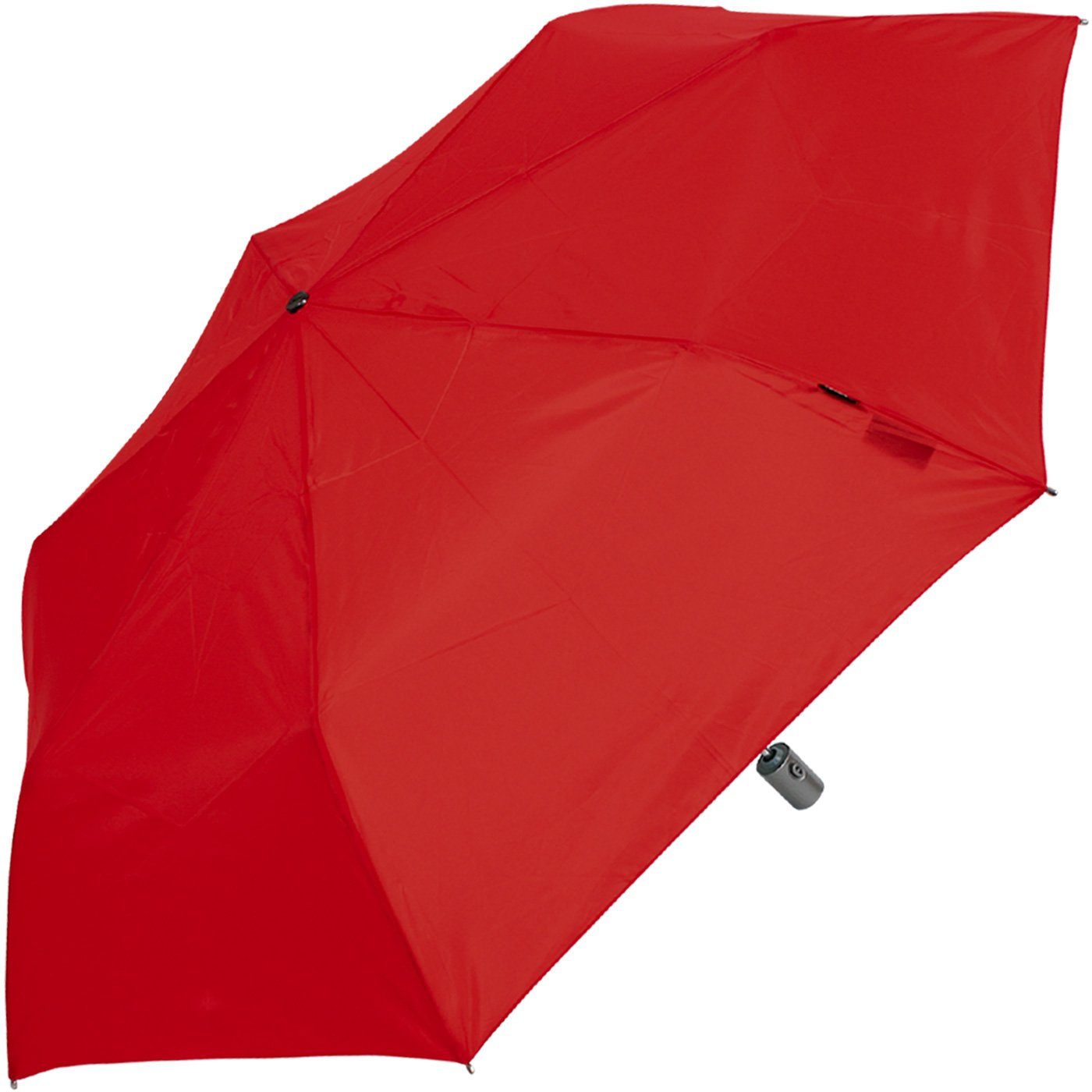 Tasche Taschenregenschirm dabei, leicht in immer Automatik, mit klein flame Auf-Zu Duomatic Slim passt und Knirps® jede