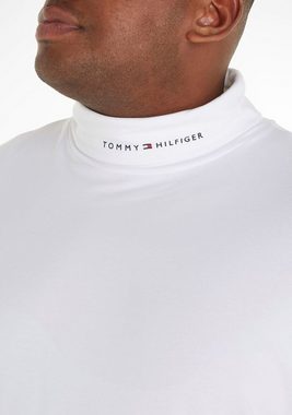Tommy Hilfiger Big & Tall Rollkragenshirt mit dezentem Logoschriftzug am Kragen
